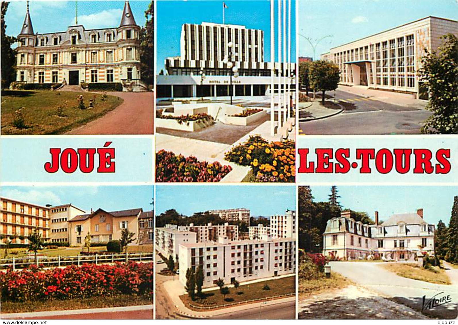 37 - Joué Les Tours - Multivues - Immeubles - Flamme Postale De Joué Les Tours - Voir Scans Recto-Verso - Other & Unclassified