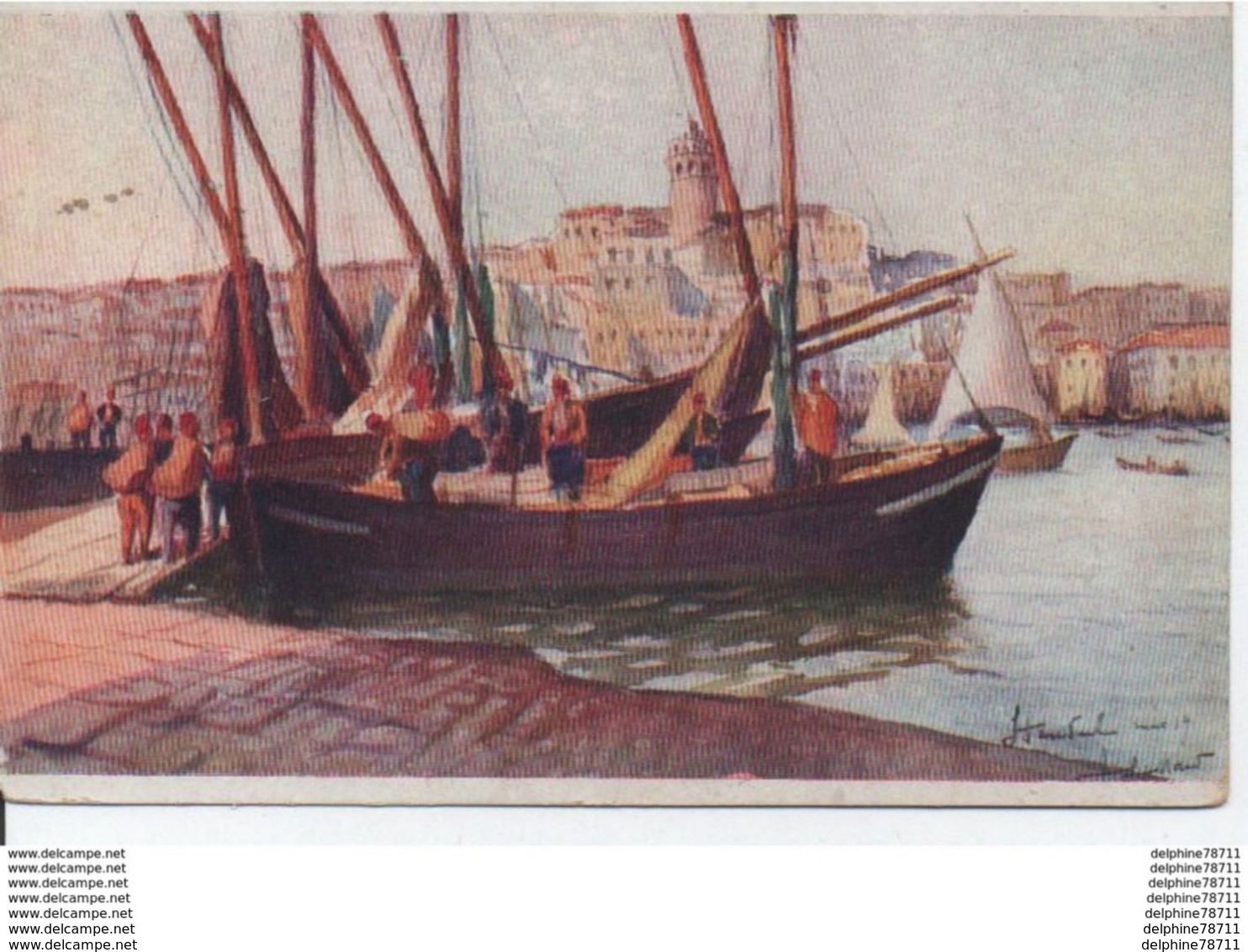 Vue De Constantinople-Quai De Stamboul-Tour De Galata - Turquie