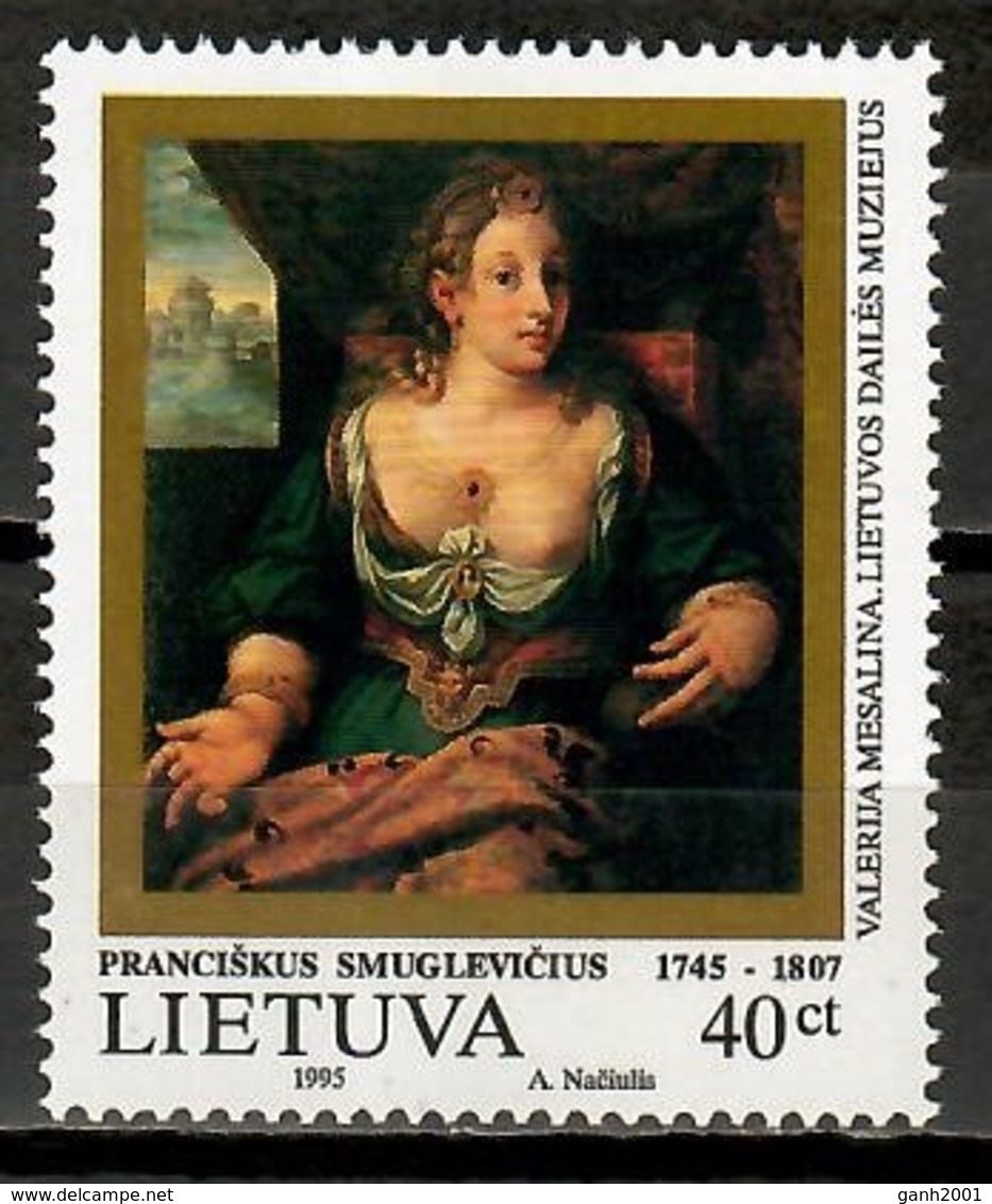 Lithuania 1995 Lituania / Art Painter F. Smuglevicius Painting MNH Pintor Pintura Arte / Kd14  36-62 - Modernos