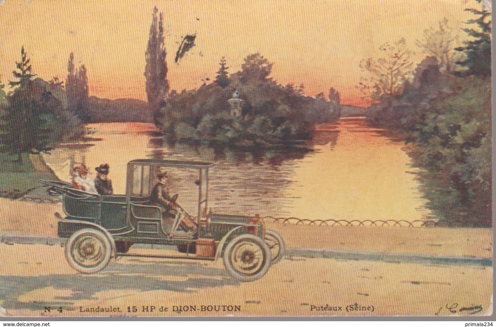 DION BOUTON 15 HP - Turismo