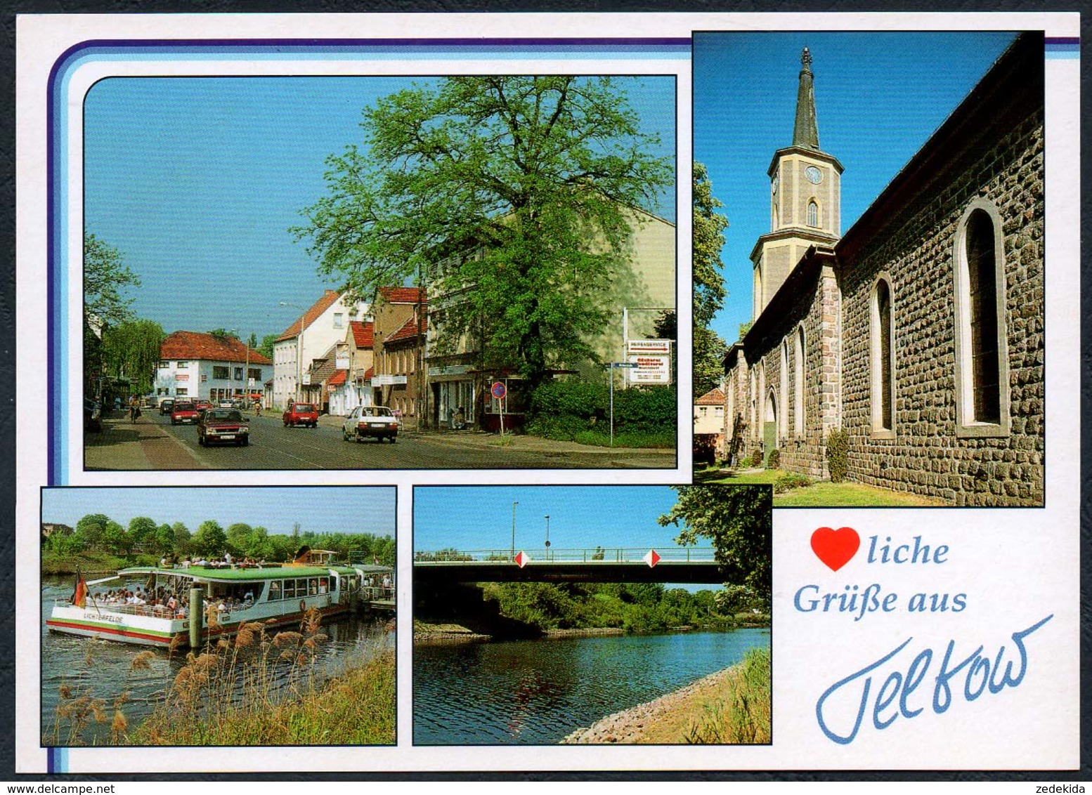 D0896 - TOP Teltow - Bild Und Heimat Reichenbach - Qualitätskarte - Teltow