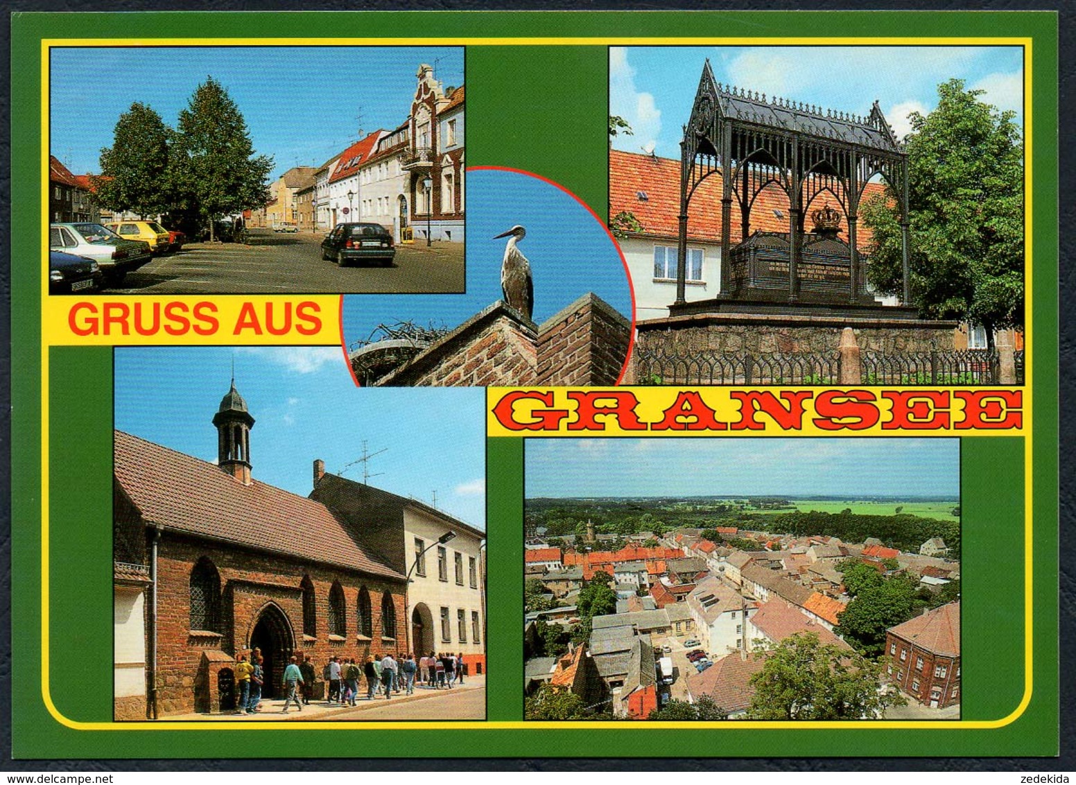 D0618 - TOP Gransee - Bild Und Heimat Reichenbach - Qualitätskarte - Gransee