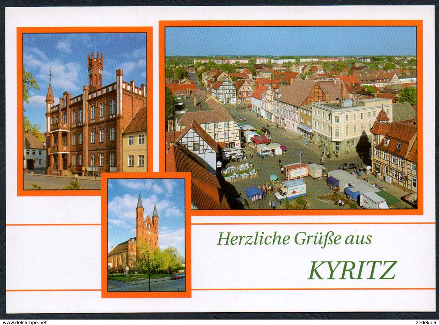 D0897 - TOP Kyritz - Bild Und Heimat Reichenbach - Qualitätskarte - Kyritz