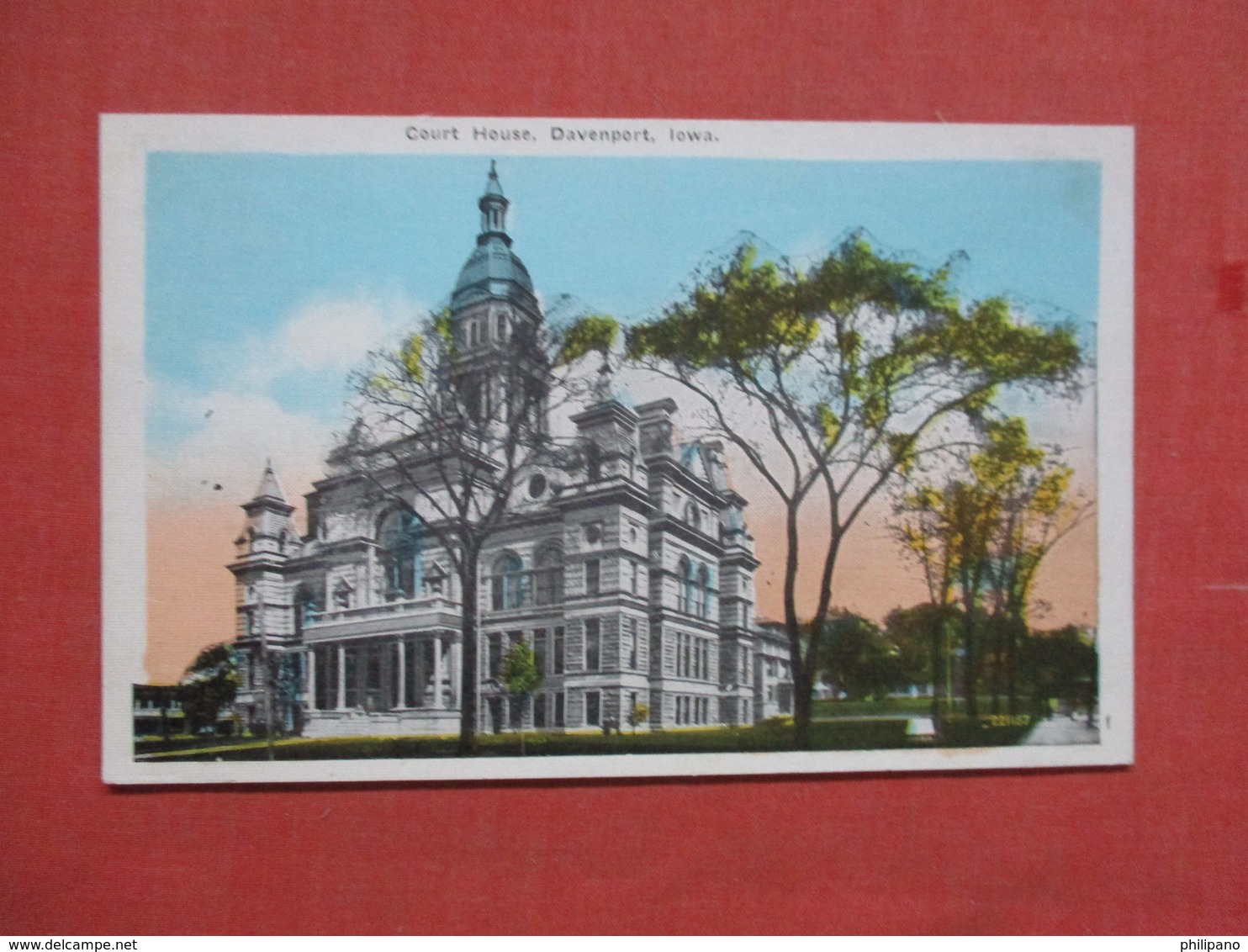 - Court House   Iowa > Davenport  Ref 3779 - Davenport