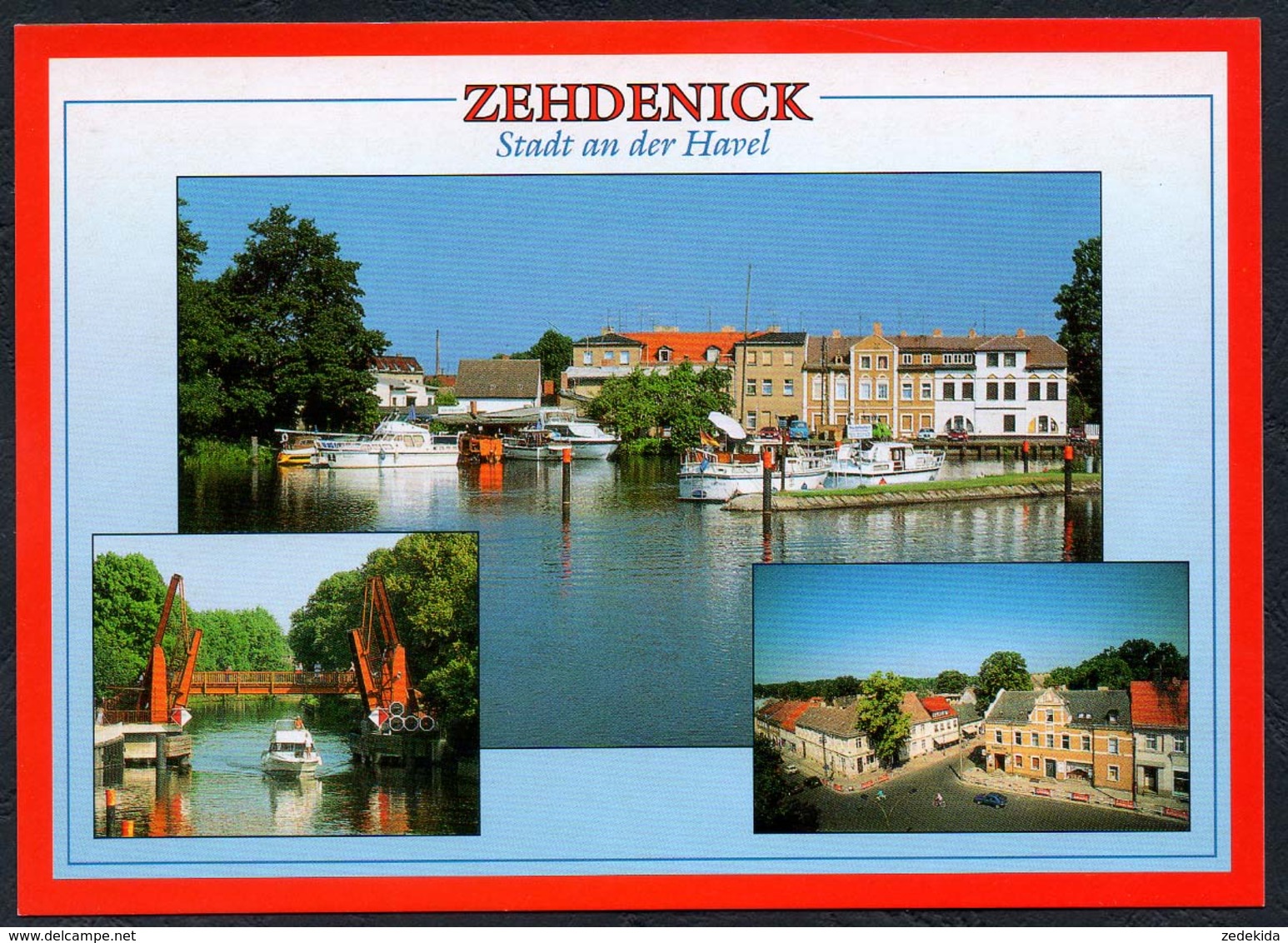 D0981 - TOP Zehdenick - Bild Und Heimat Reichenbach - Qualitätskarte - Zehdenick