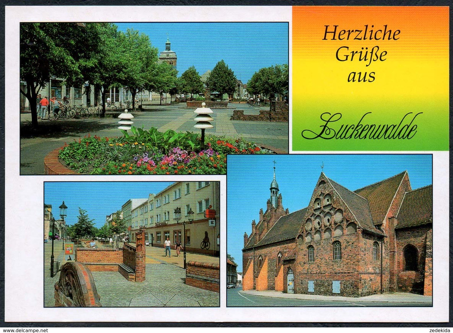 D0985 - TOP Luckenwalde - Bild Und Heimat Reichenbach - Qualitätskarte - Luckenwalde