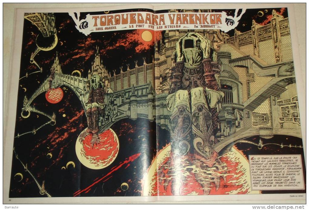 Planches LOne SLOANE "TORQUEDARA VARENKOR" Par DRUILLET Les 7 Planches. Extra. Bon Placement. Publiées Le 1/10/1970. - Original Drawings