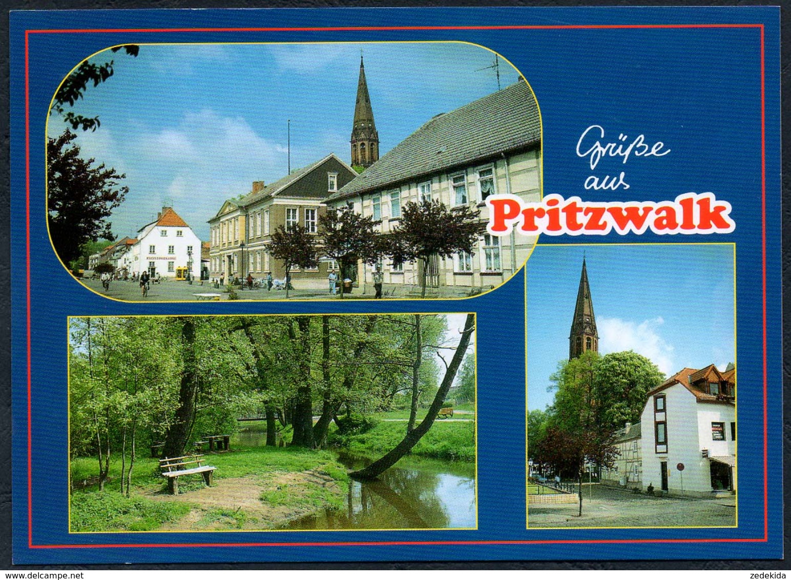 D0990 - TOP Pritzwalk - Bild Und Heimat Reichenbach - Qualitätskarte - Pritzwalk