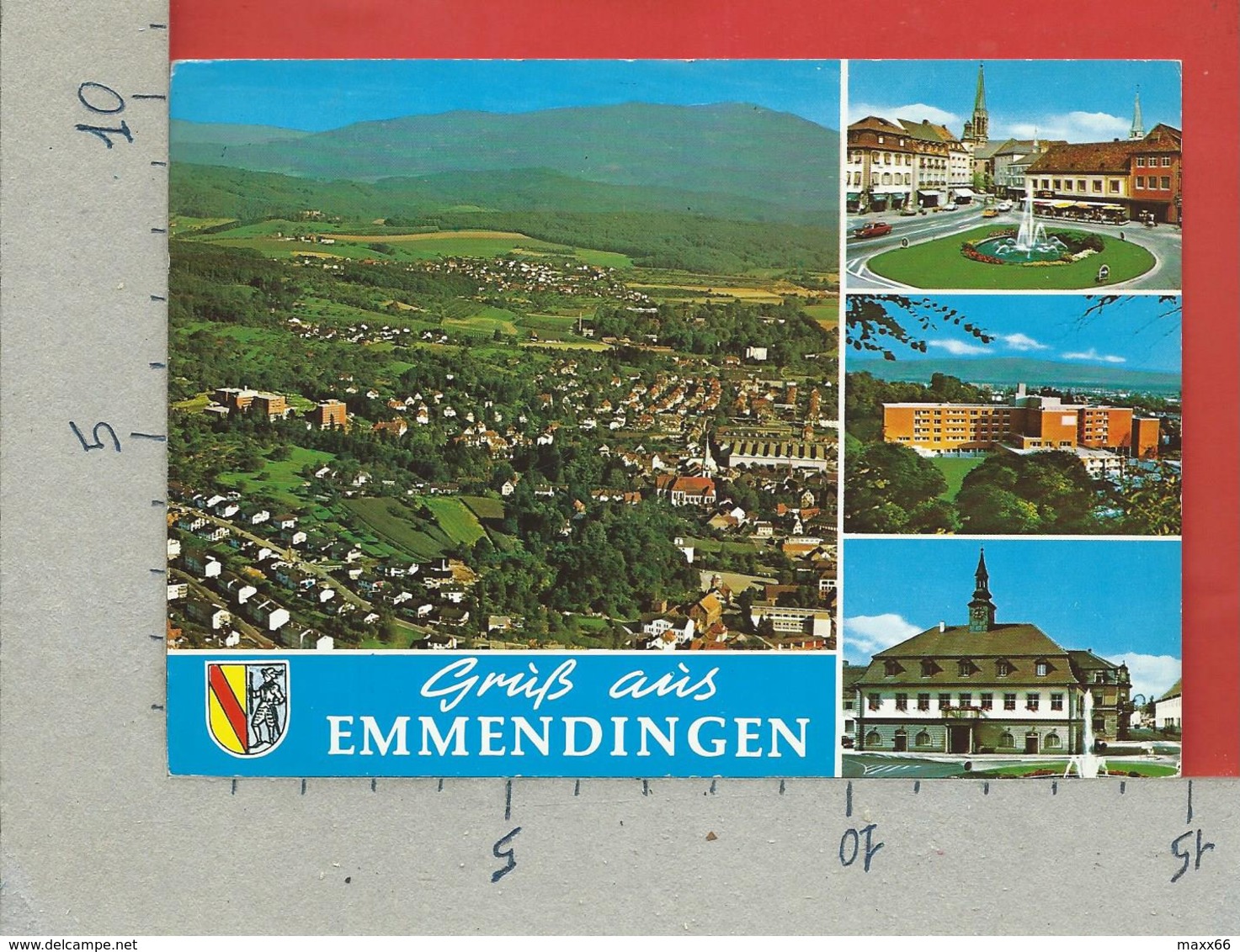 CARTOLINA VG GERMANIA - Gruss Aus EMMENDINGEN - Vedutine Multivue - 10 X 15 - 1982 - Emmendingen