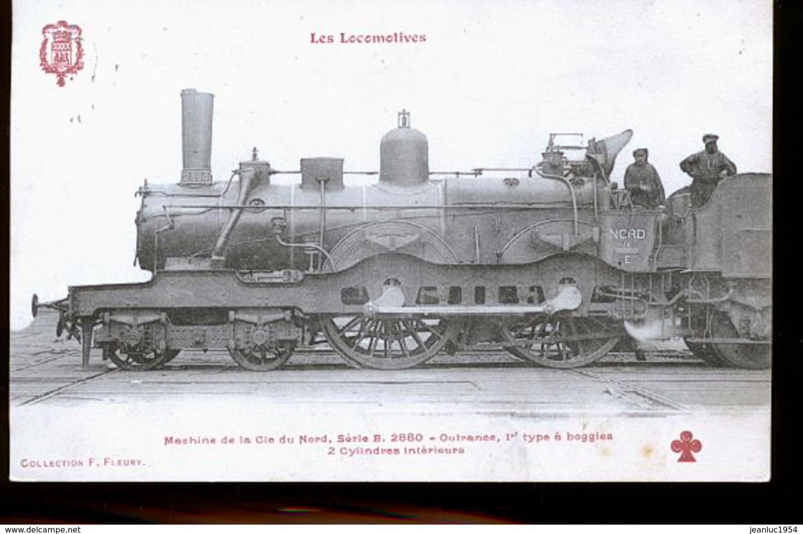 LES LOCOMOTIVES FLEURY - Eisenbahnen