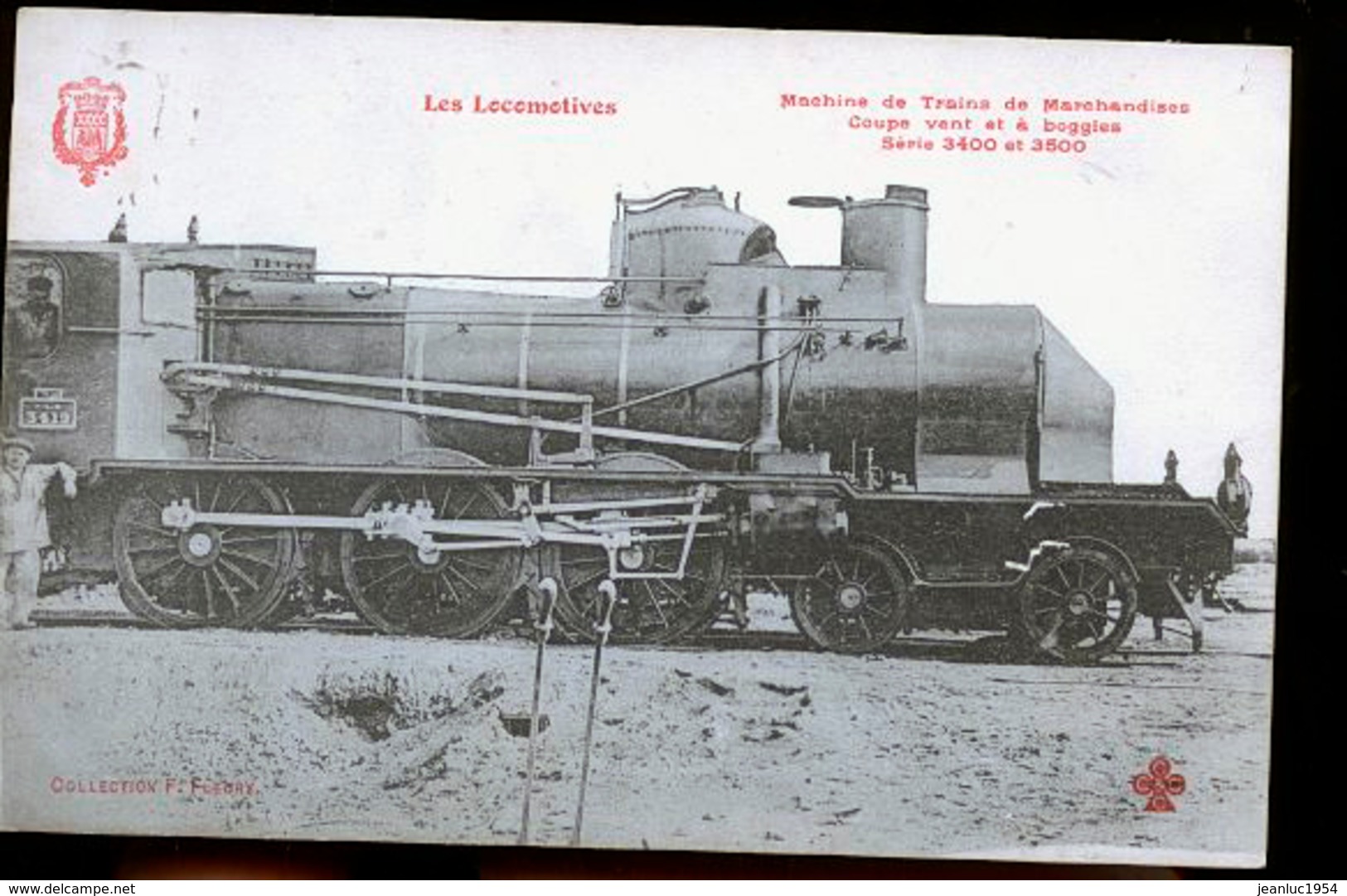 LES LOCOMOTIVES FLEURY - Eisenbahnen