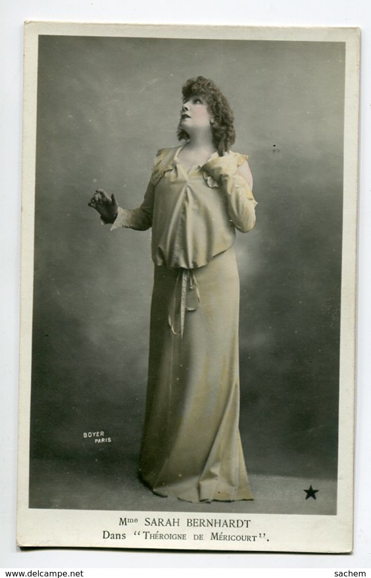 ARTISTE 1126 SARAH BERNHARDT  Théatre  Dans Theroigne De Méricourt Photog BOYER - Theatre