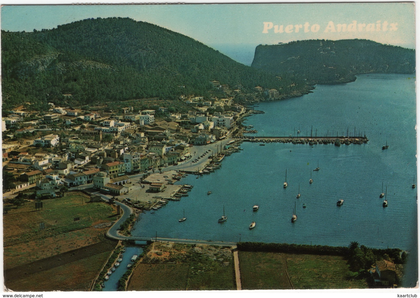 Mallorca (Baleares) - Andraix: Vista Aérea Del Puerto - Mallorca