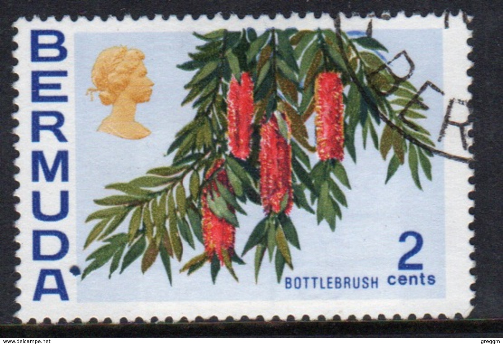 Bermuda Elizabeth II 1970 Single 2c Stamp From The Flowers Definitive Set. - Bermuda