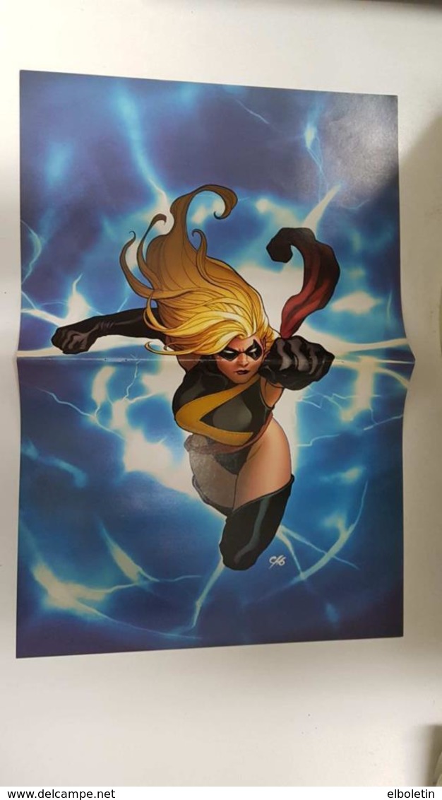 Poster Doble: X-23 And Psylocke (Randy Green) - Miss Marvel (Frank Cho). Proveniente De Women Of Marvel Poster... - Otros & Sin Clasificación