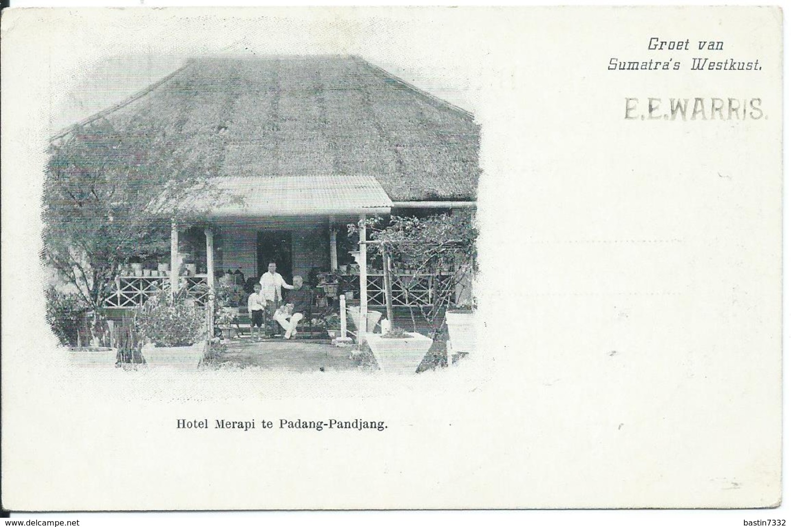 Nederlands-Indië,Sumatra Westkust,Hotel Merapi Te Padang-Pandjang - Indonesië