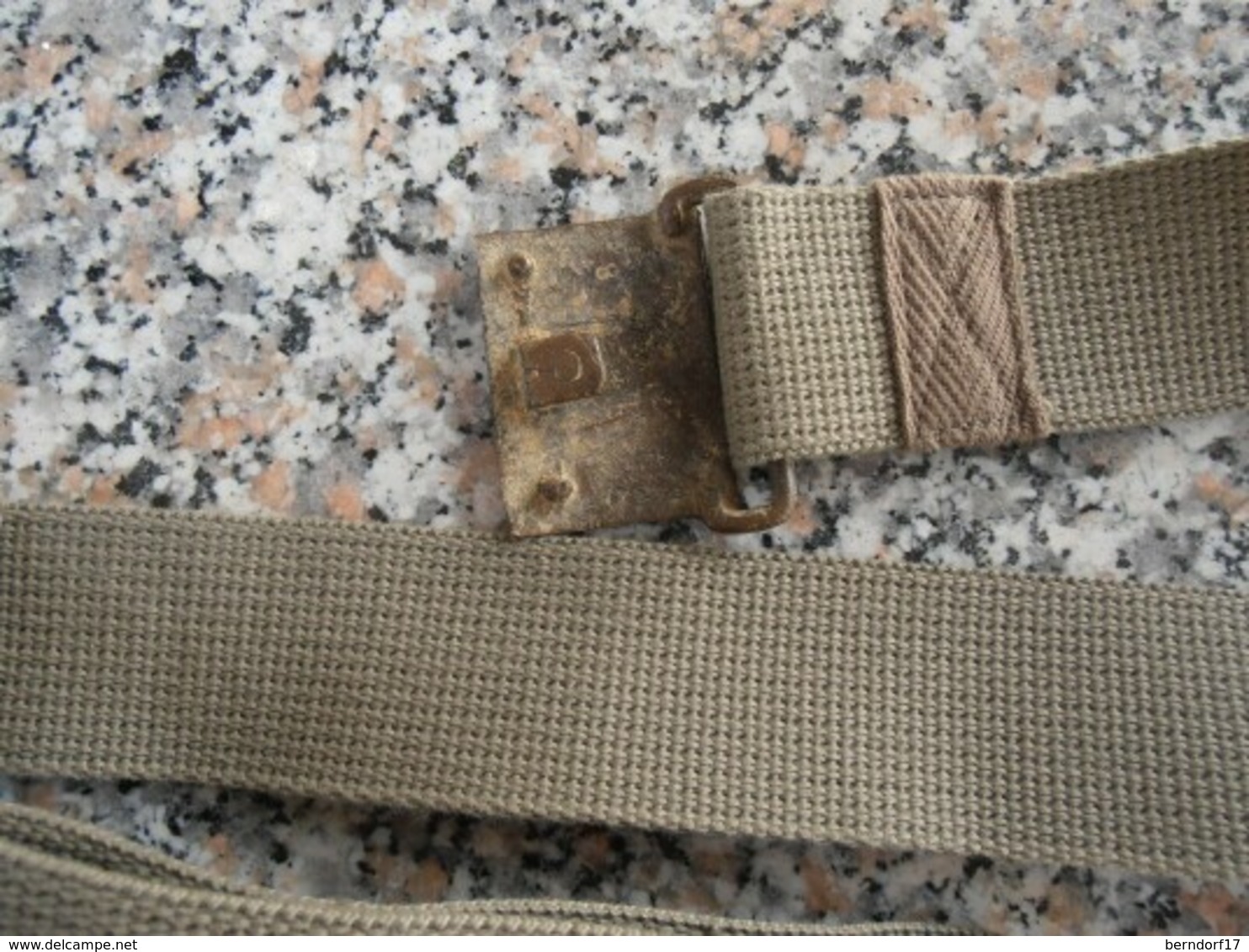 VIETNAM SOUTH ARMY - SOLDIER CANVAS BELT - Equipaggiamento