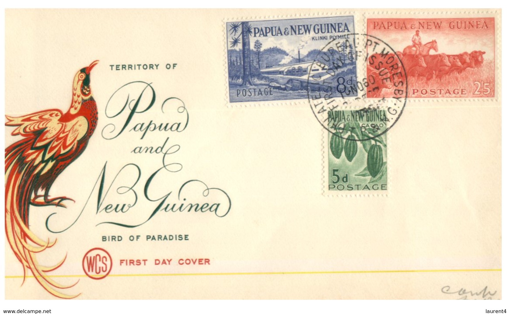 (64) Papua New Guinea FDC Cover - 1960 - Papouasie-Nouvelle-Guinée