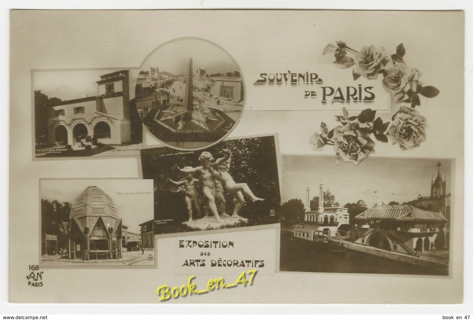 {20494} 75 Paris Exposition Des Arts Décoratifs , Multivues ; Divers Aspects - Expositions