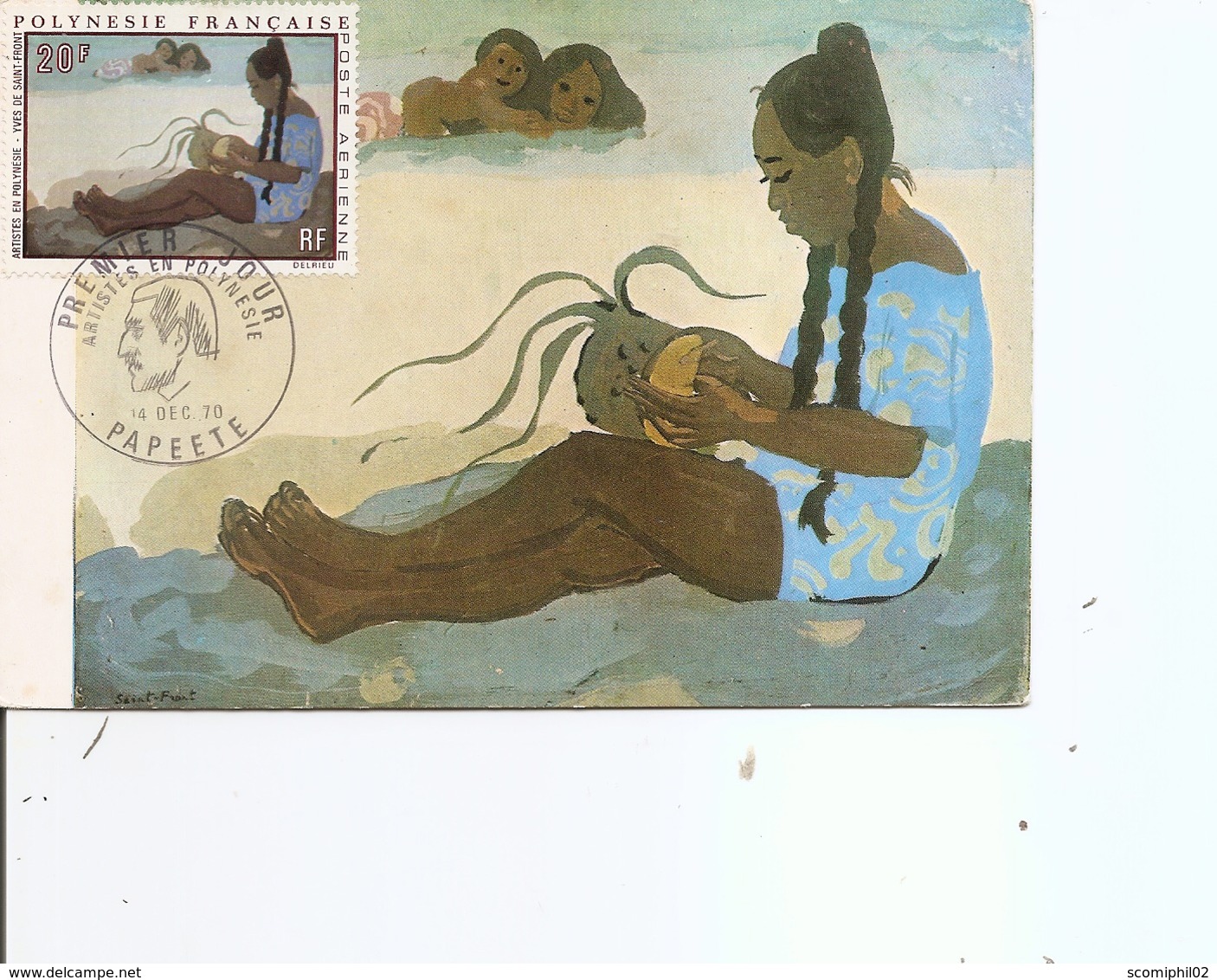 Polynésie - Peintures ( CM De 1970 à Voir) - Maximumkarten