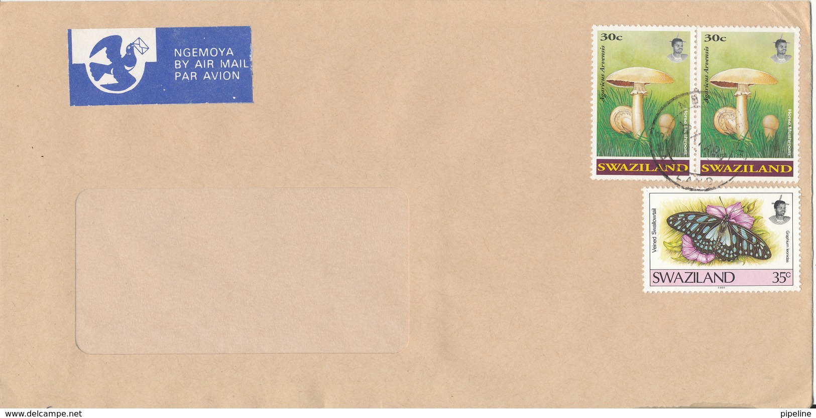 Swaziland Sent Air Mail 8-11-1994 - Swaziland (1968-...)