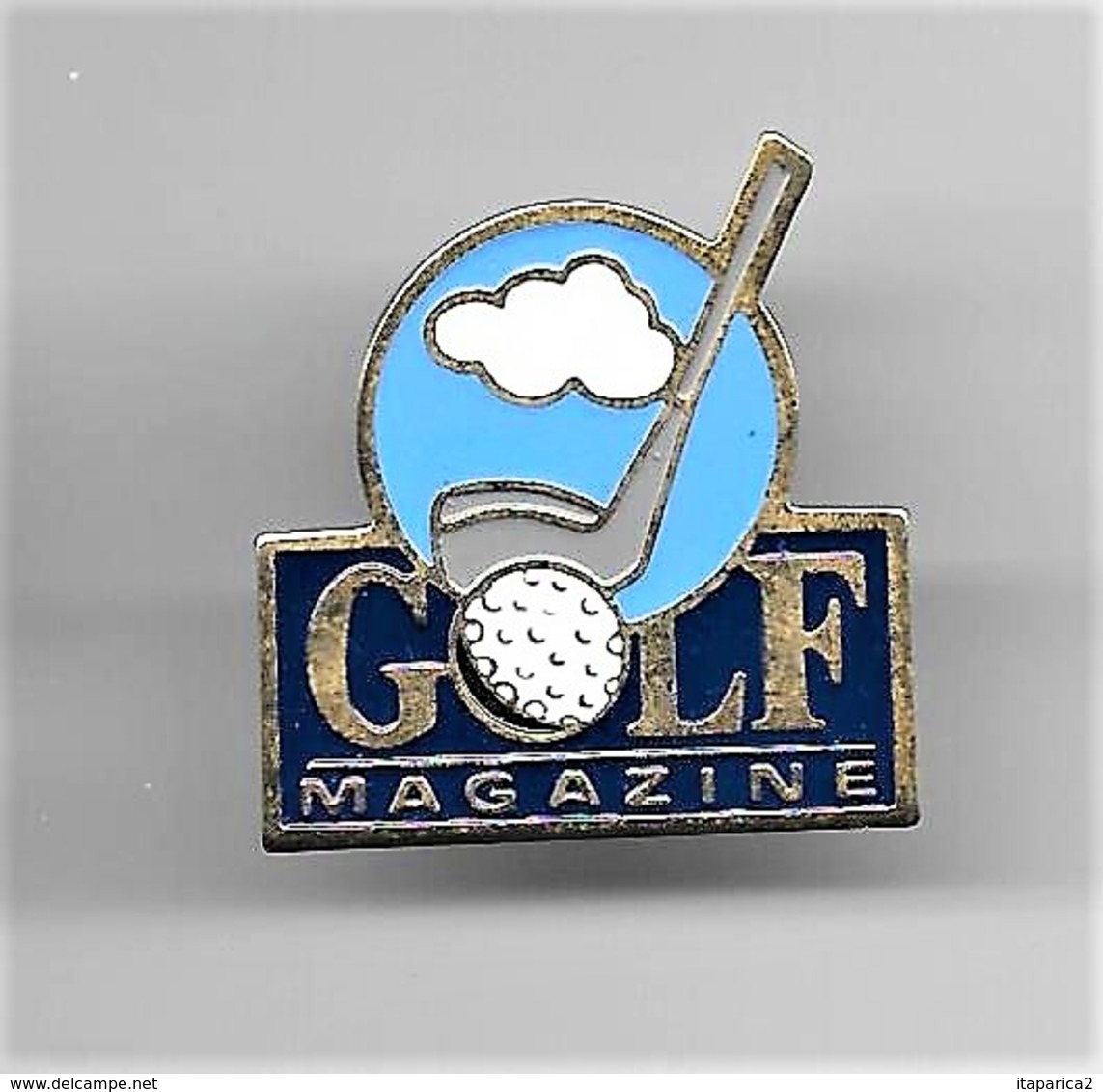 PINS  Médias Sports GOLF MAGAZINE /  Signé LOGO MOTIV / 33NAT - Golf
