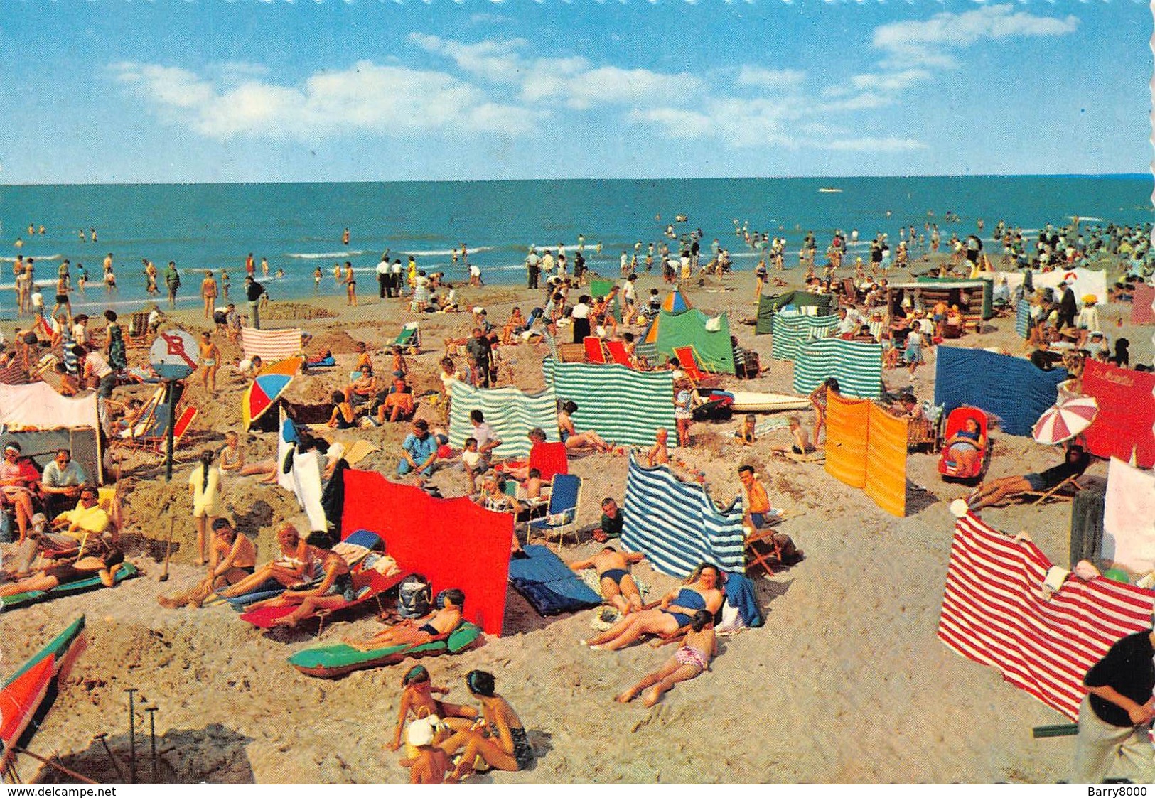 La Plage Het Strand Stempel Oostende Expo 1967   Barry 3882 - Oostende