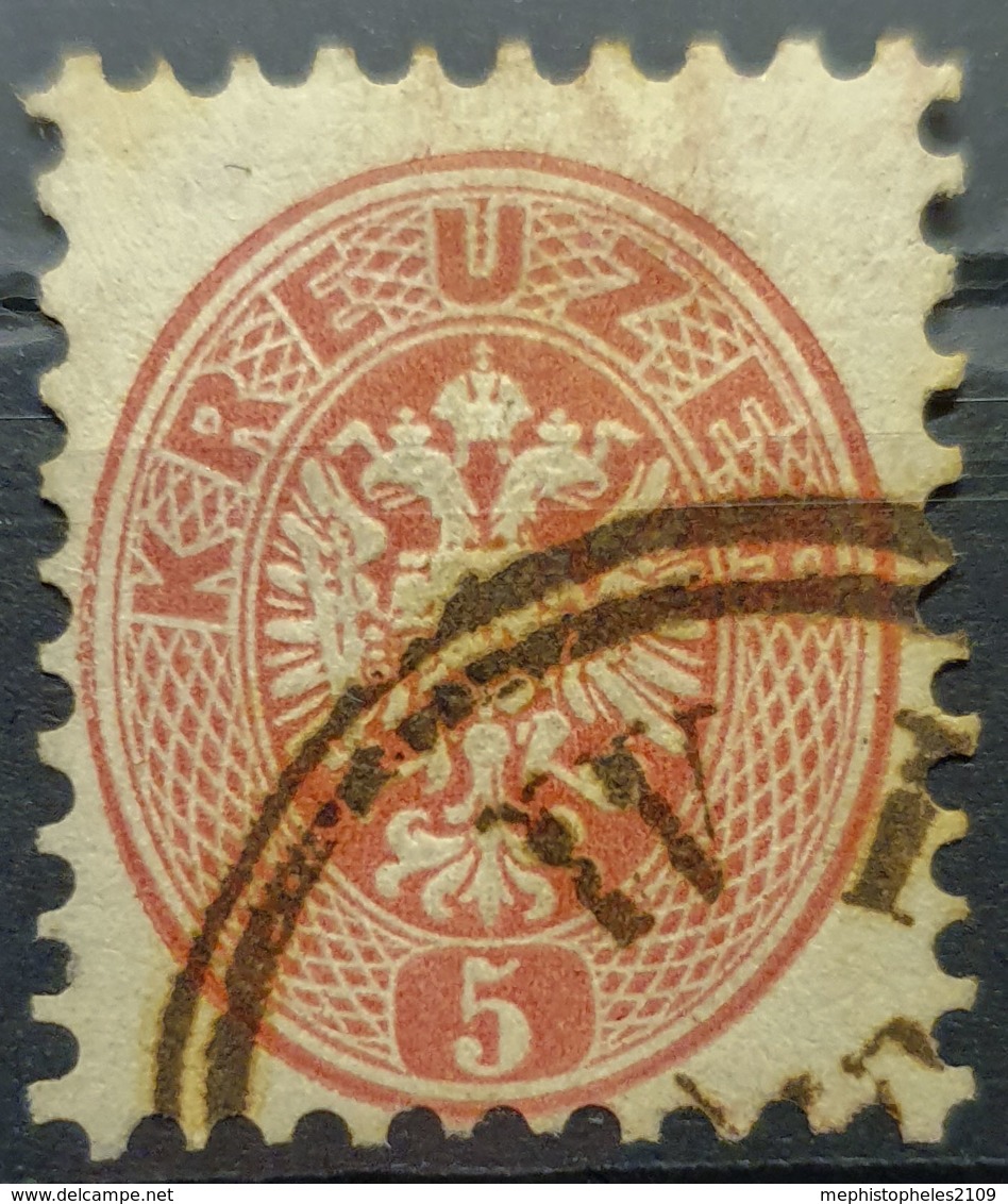 AUSTRIA 1863 - Canceled - ANK 26 - 5kr - Usados