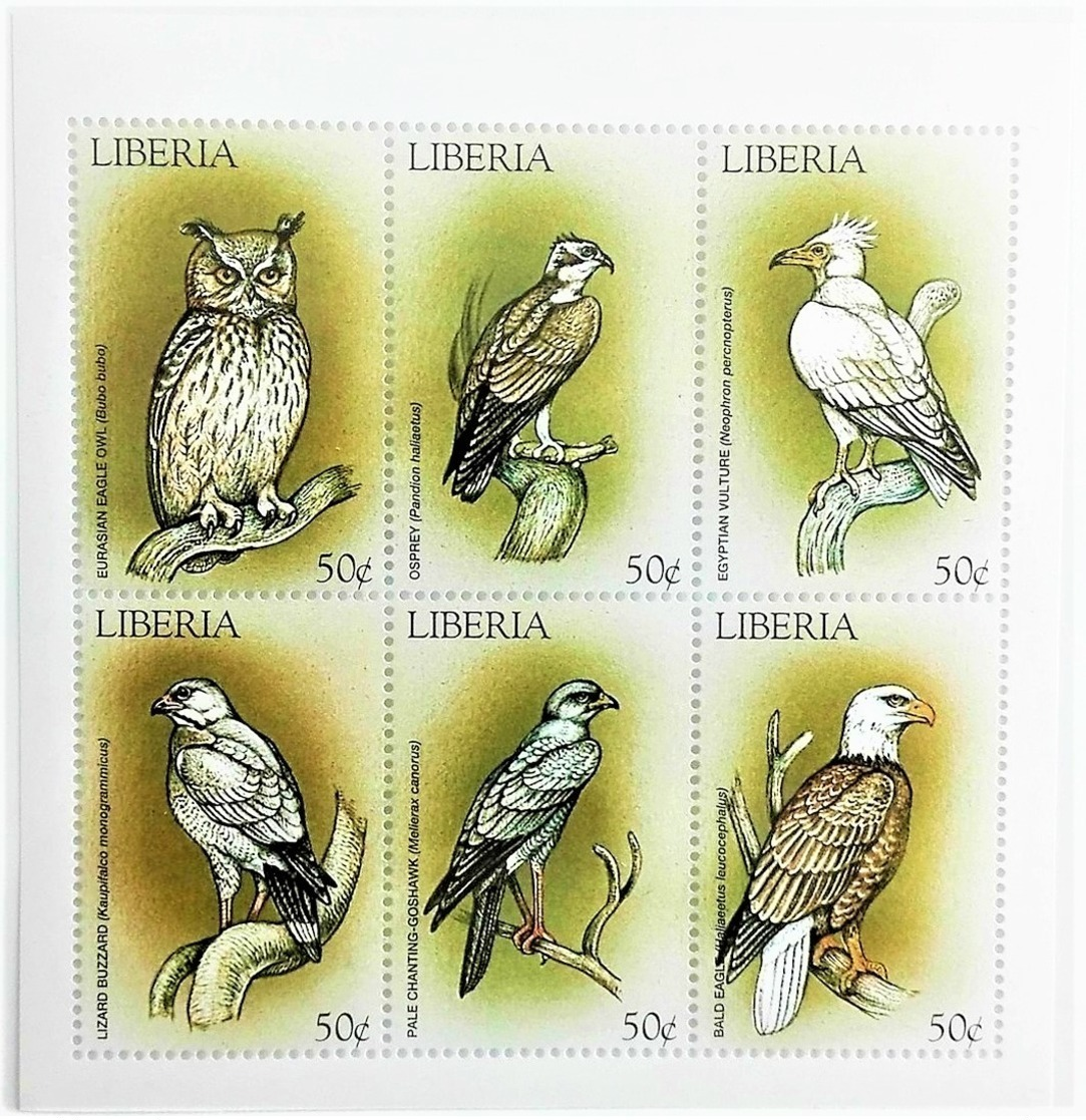 Liberia 1999**Mi.2265-70 Birds , MNH [6.10] - Sonstige & Ohne Zuordnung