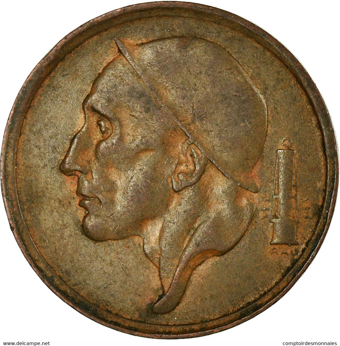 Monnaie, Belgique, 20 Centimes, 1953, TB+, Bronze, KM:146 - 20 Cents