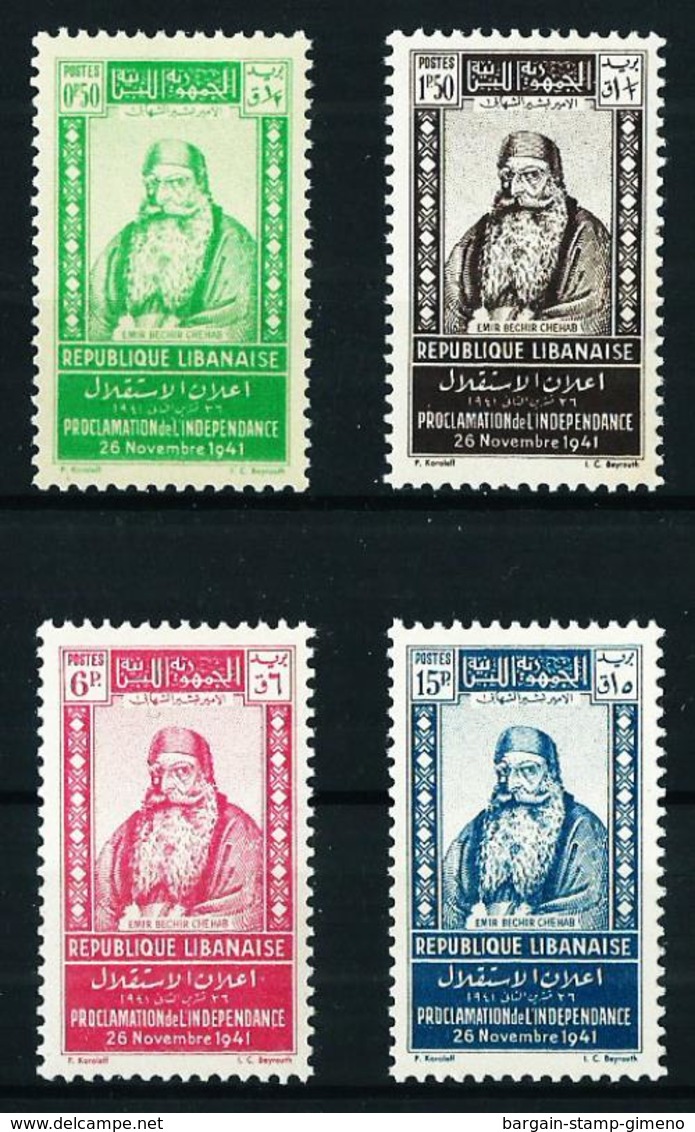 Gran Líbano (Francés) Nº 176/9** Cat.14,40€ - Nuevos