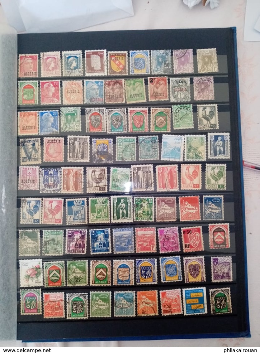 Lot numero 4 lot de 1000 timbres divers pays dont pays bas japon DDR allemagne et autres