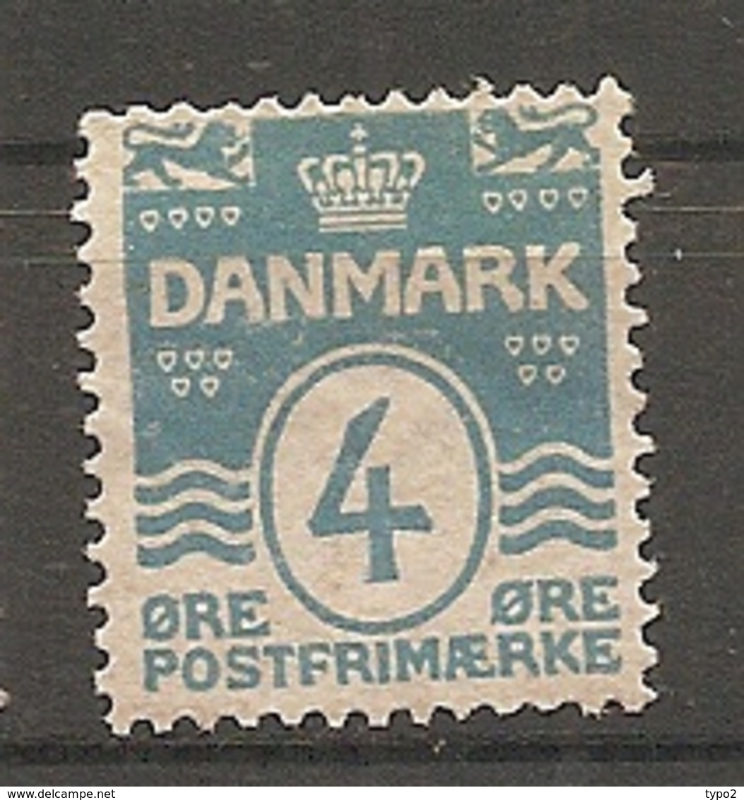 Yv. DK  N°  51   (*)    4  O   Cote  5,5 Euro BE   2 Scans - Unused Stamps