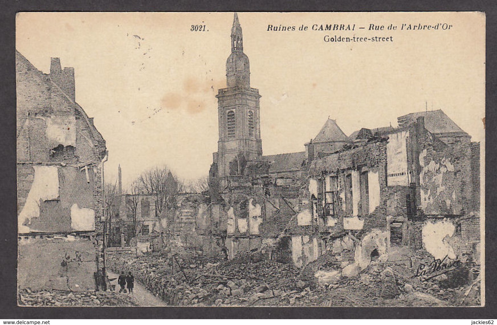 101638/ CAMBRAI, Ruines, Rue De L'Arbre-d'Or - Cambrai