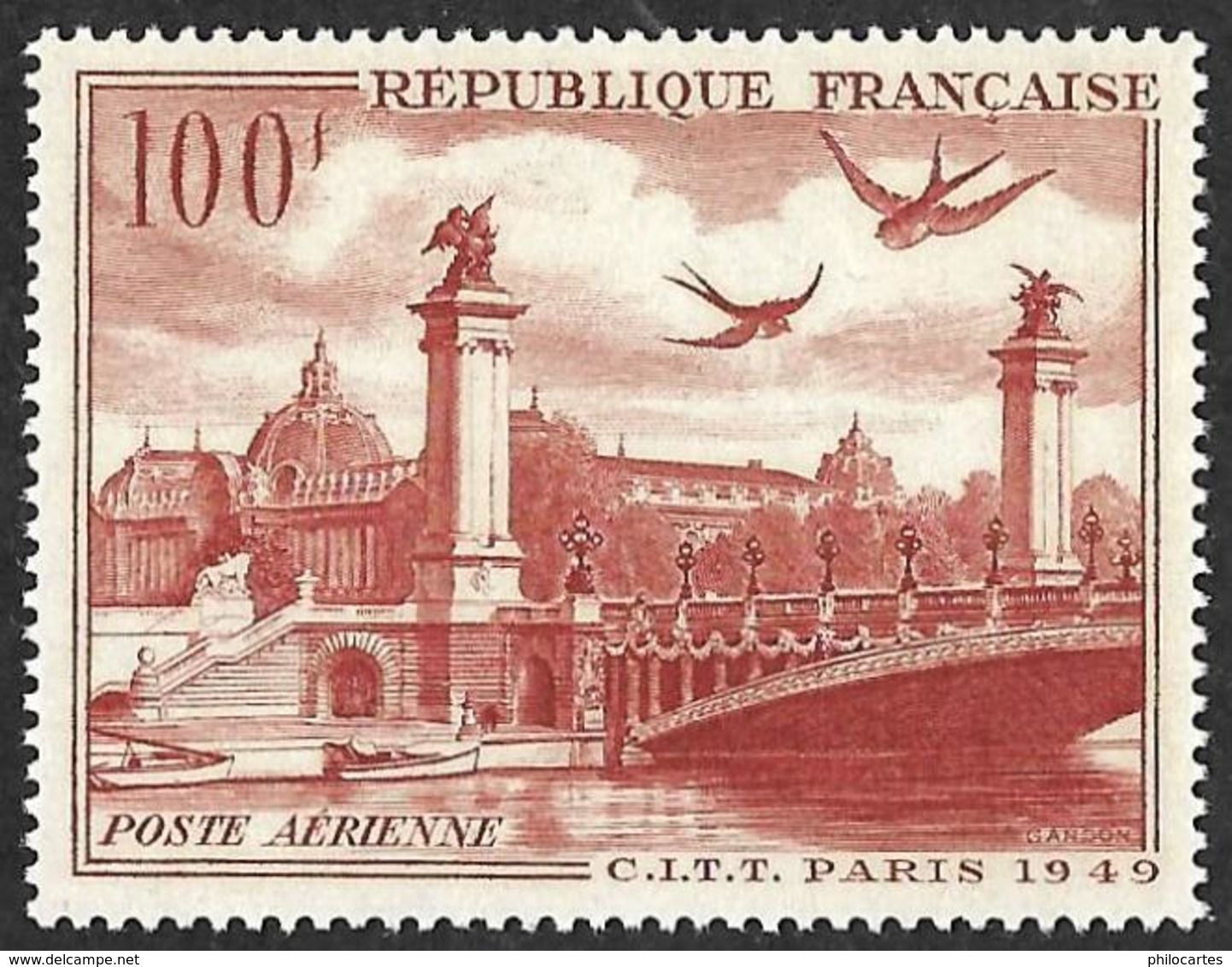 France 1949 - PA  28 -  Grand Palais  Et Pont Allexandre III - NEUF** - 1927-1959 Nuevos