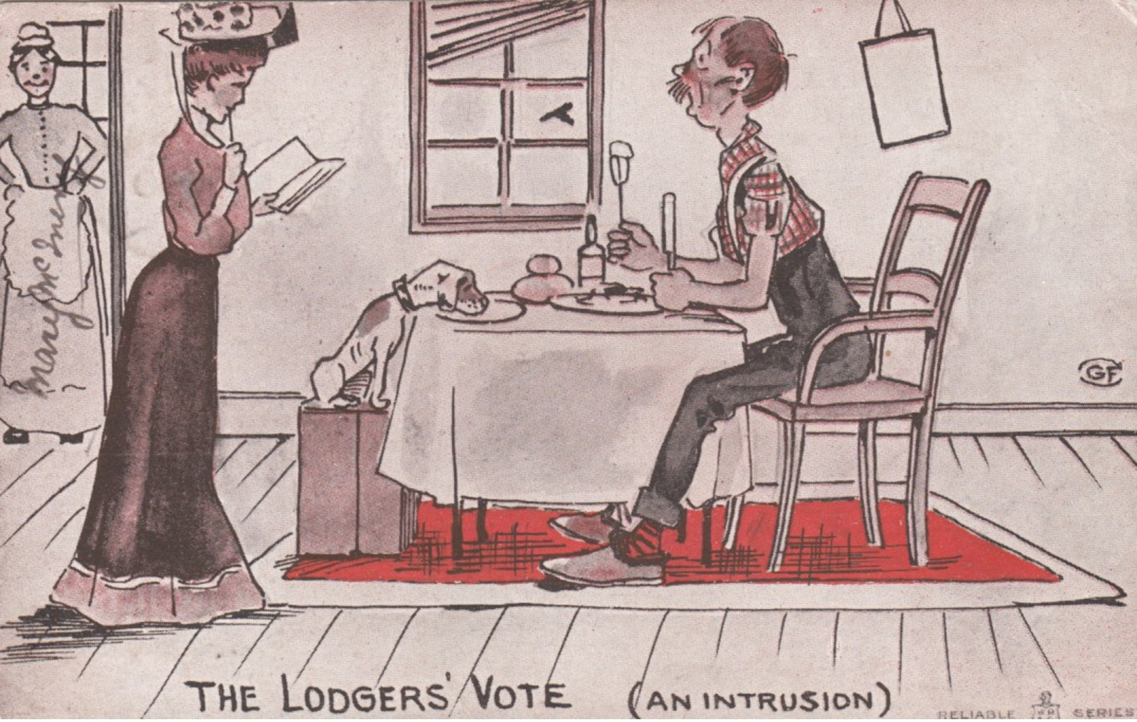 The Lodgers Vote (An Intrusion) , 1906 - Humor