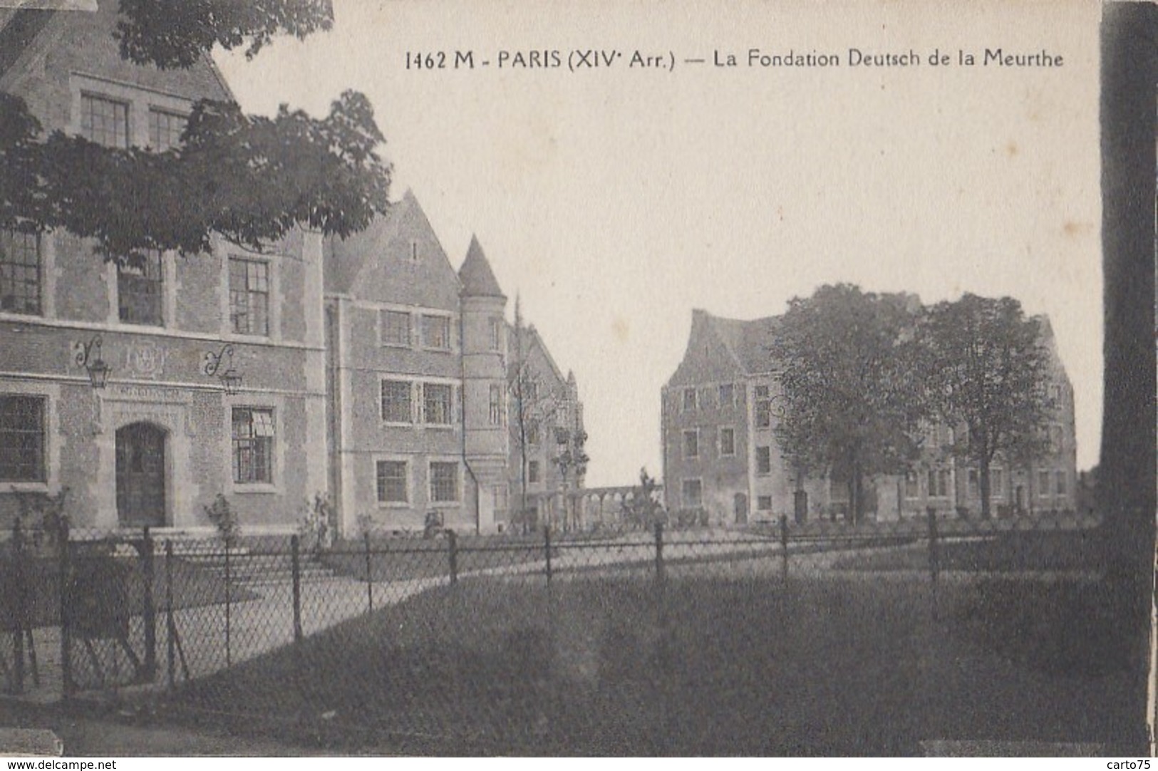 Paris 75 - Fondation Deutsch De La Meurthe - Arrondissement: 14