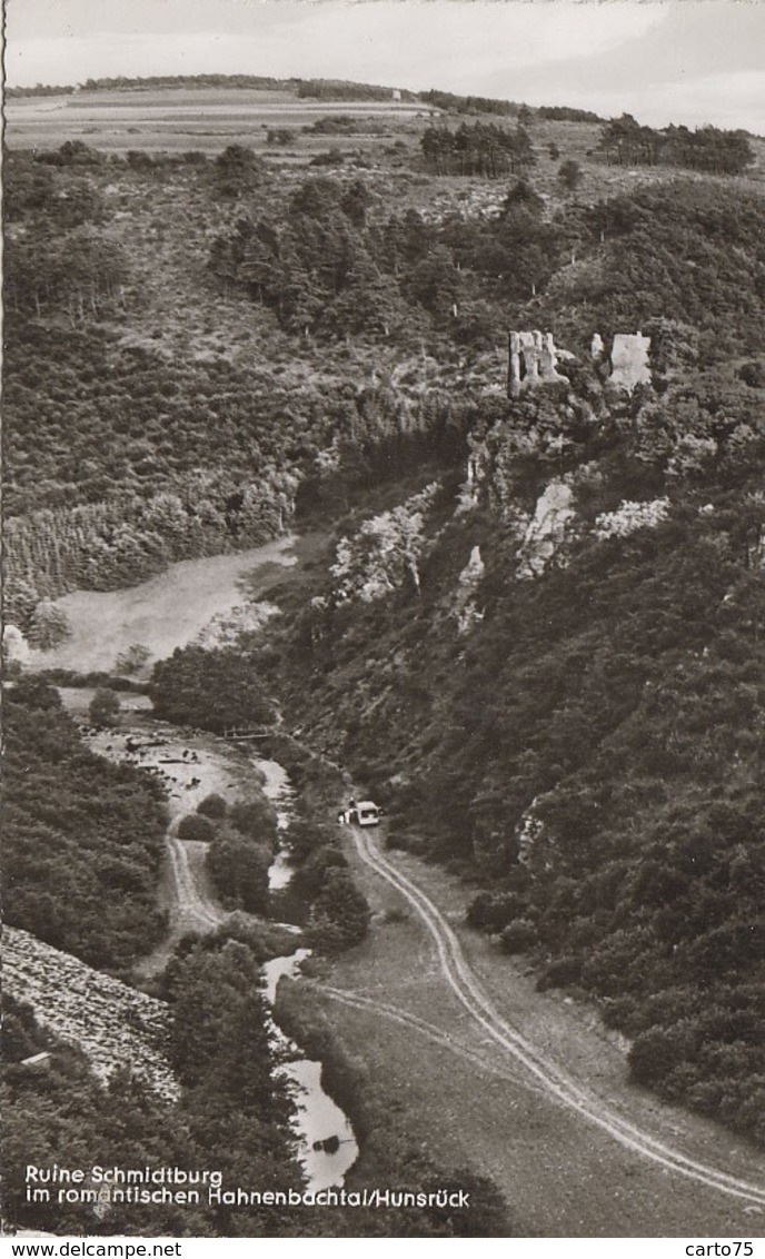 Allemagne - Ruine Schmidtburg Im Hahnenbachtal Hunsrück - Gasthof Und Pension Lerner - Birkenfeld (Nahe)