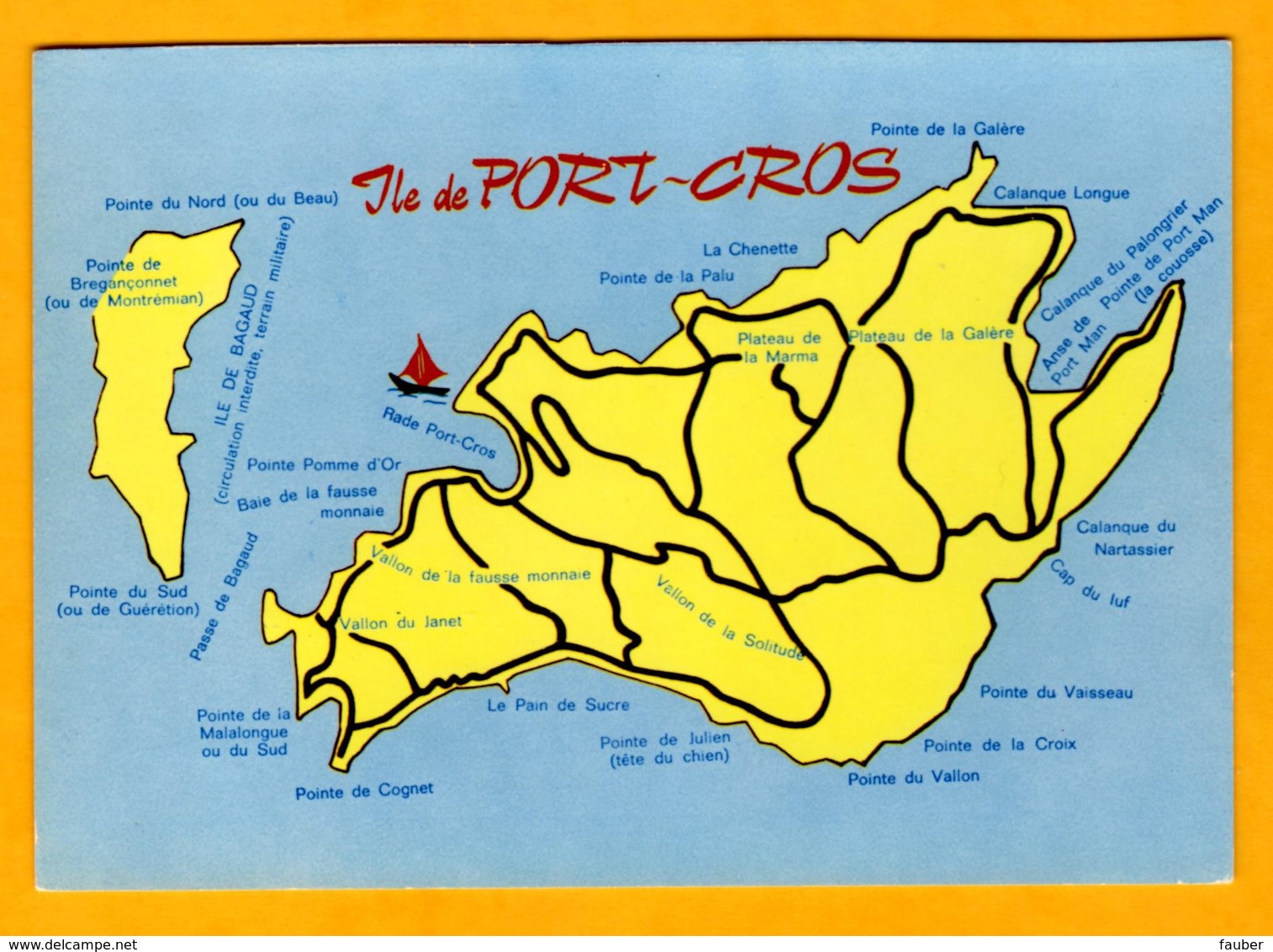 Ile De Port Cros     Edt  CIM - Maps