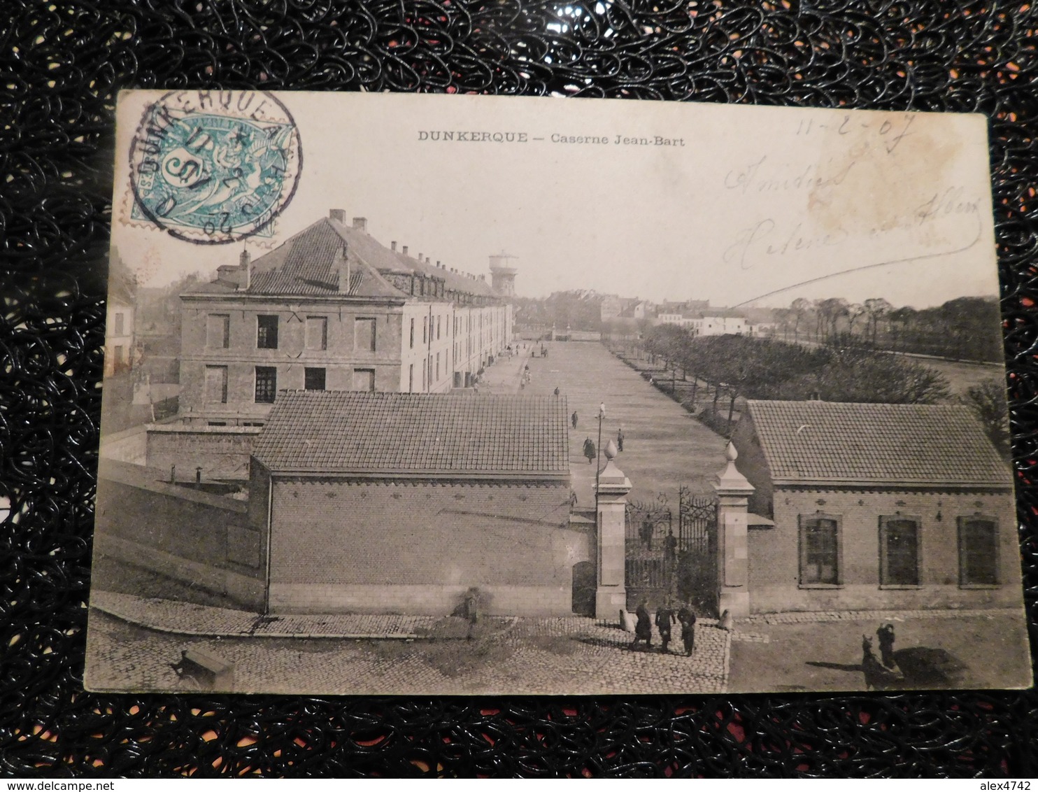 Dunkerque, Caserne Jean-Bart, 1907  (i8) - Dunkerque