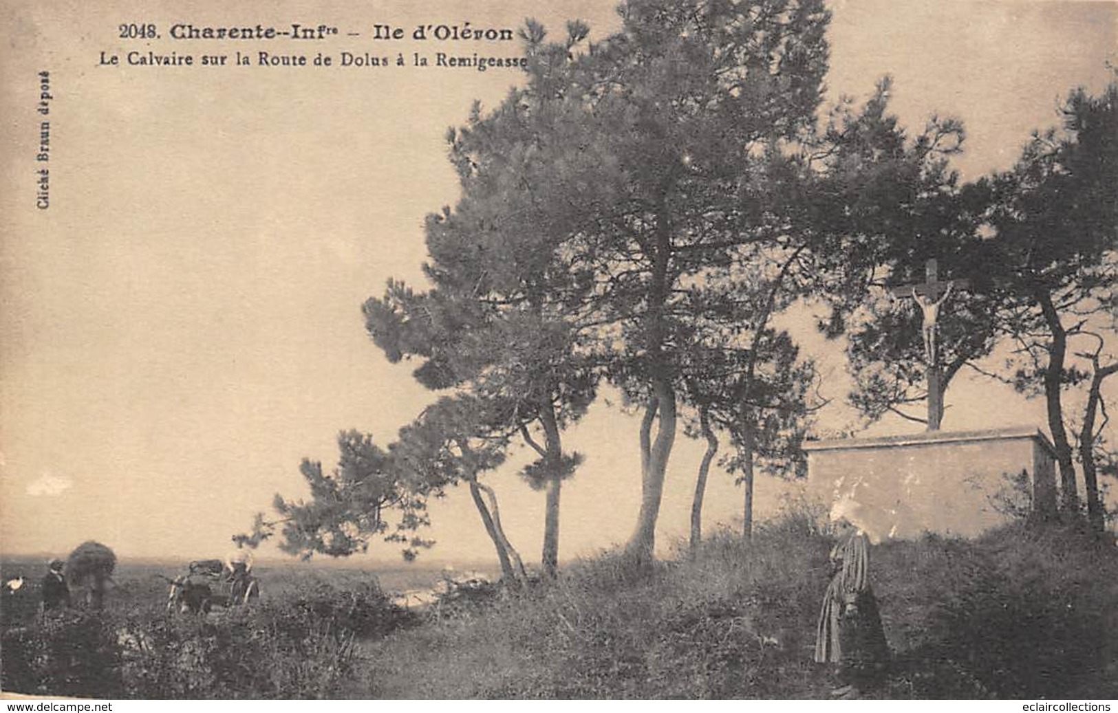 Ile D'Oléron.  Dolus, La Remigeasse     17     Le Calvaire     (voir Scan) - Ile D'Oléron