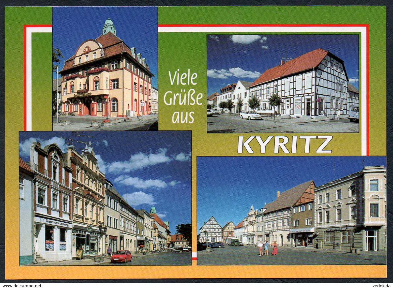 D1008 - TOP Kyritz - Bild Und Heimat Reichenbach - Qualitätskarte - Kyritz