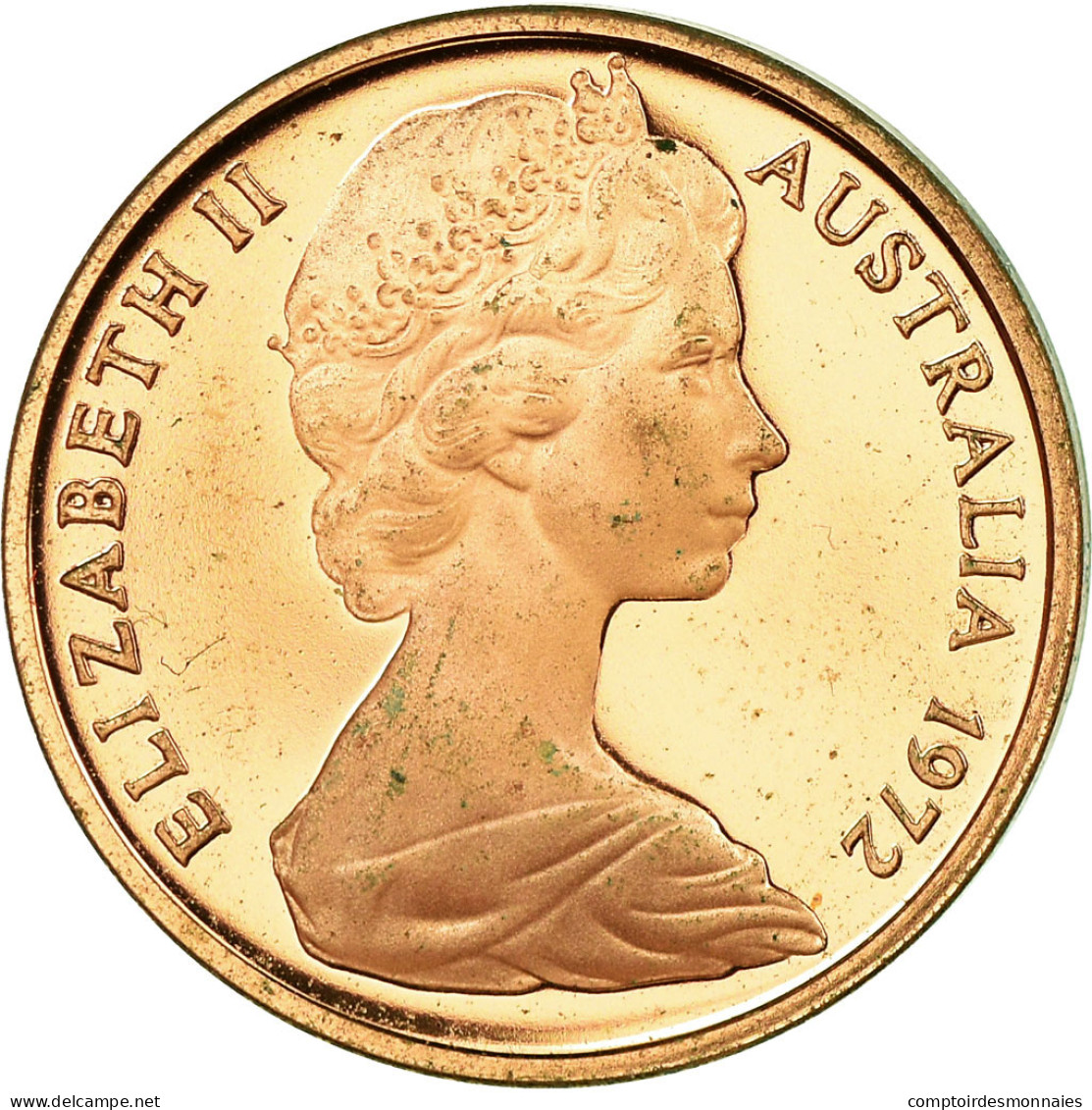 Monnaie, Australie, Elizabeth II, Cent, 1972, SUP+, Bronze, KM:62 - Cent