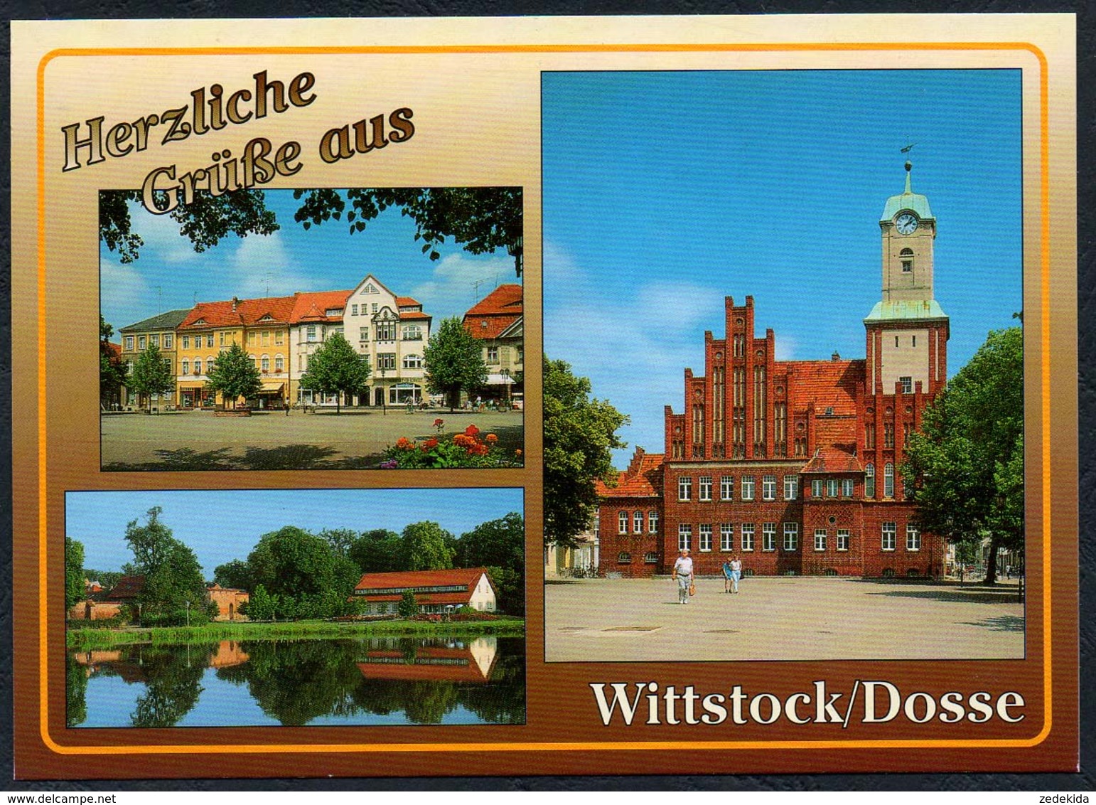 D1017 - TOP Wittstock - Bild Und Heimat Reichenbach - Qualitätskarte - Wittstock