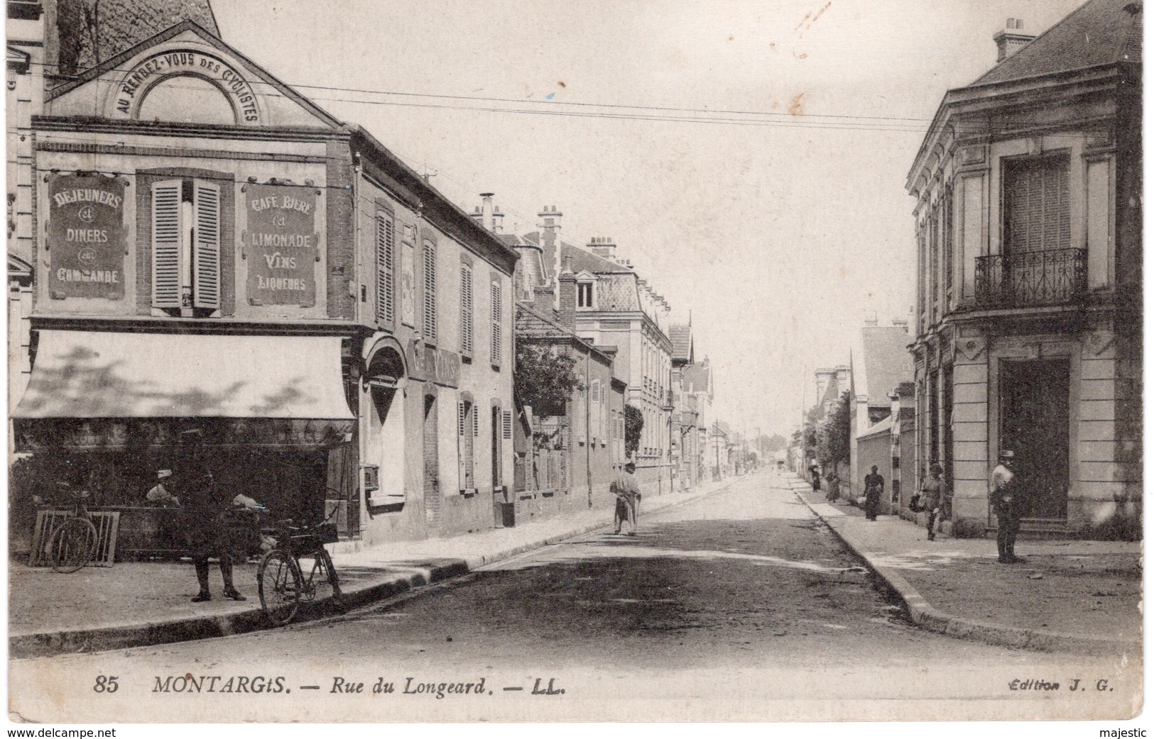 45- MONTARGIS - RUE DU LONGEARD - Montargis