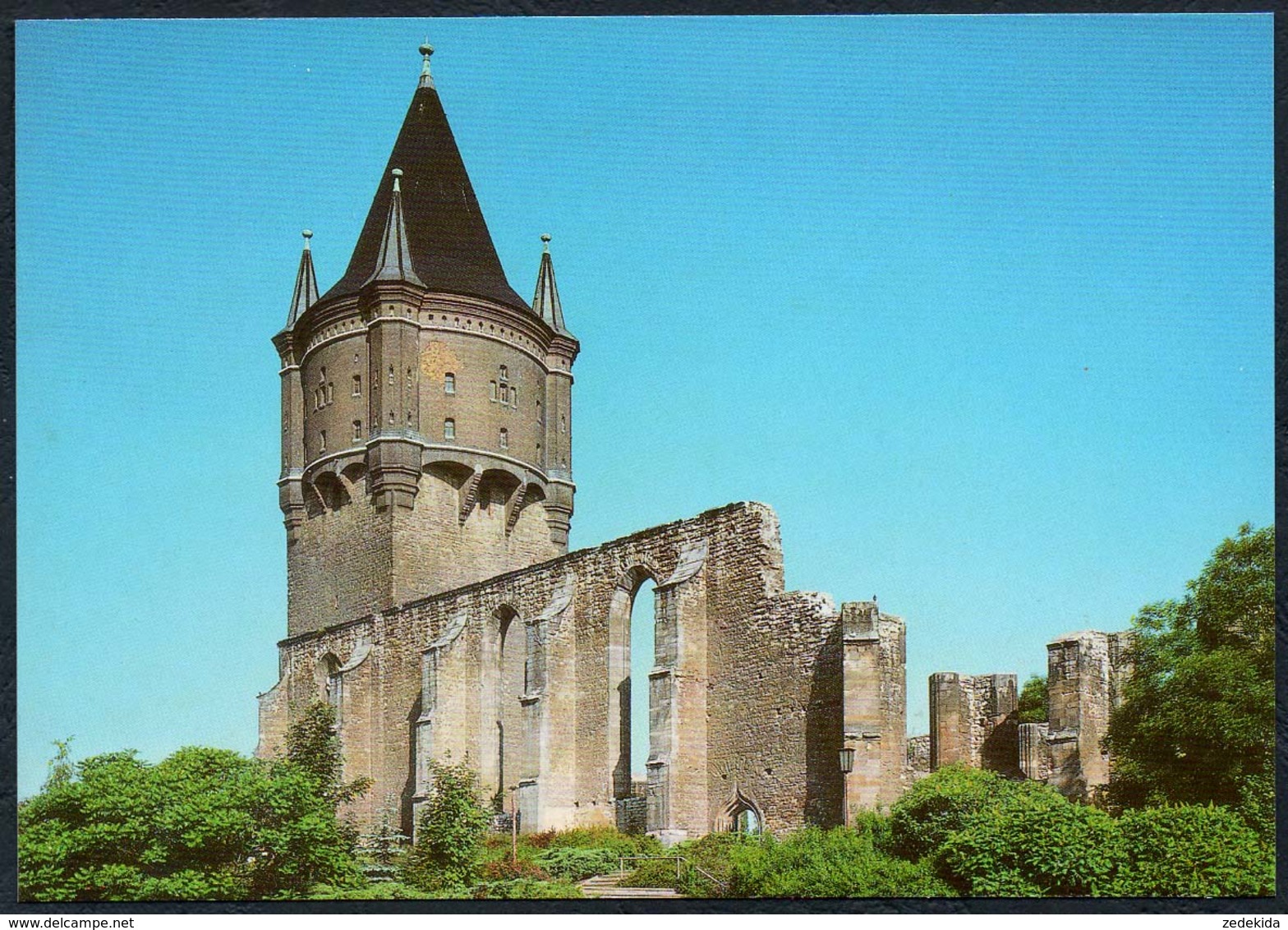 D1023 - TOP Merseburg Sixti Ruine - Bild Und Heimat Reichenbach - Qualitätskarte - Merseburg