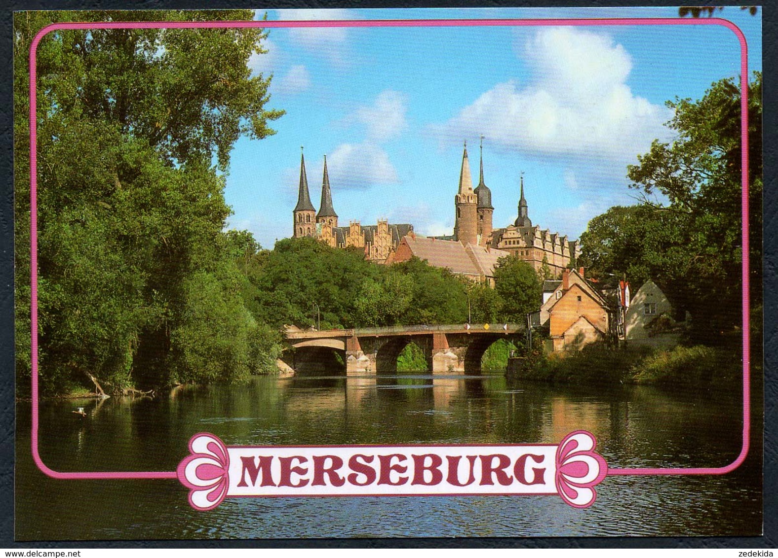 D1025 - TOP Merseburg - Bild Und Heimat Reichenbach - Qualitätskarte - Merseburg