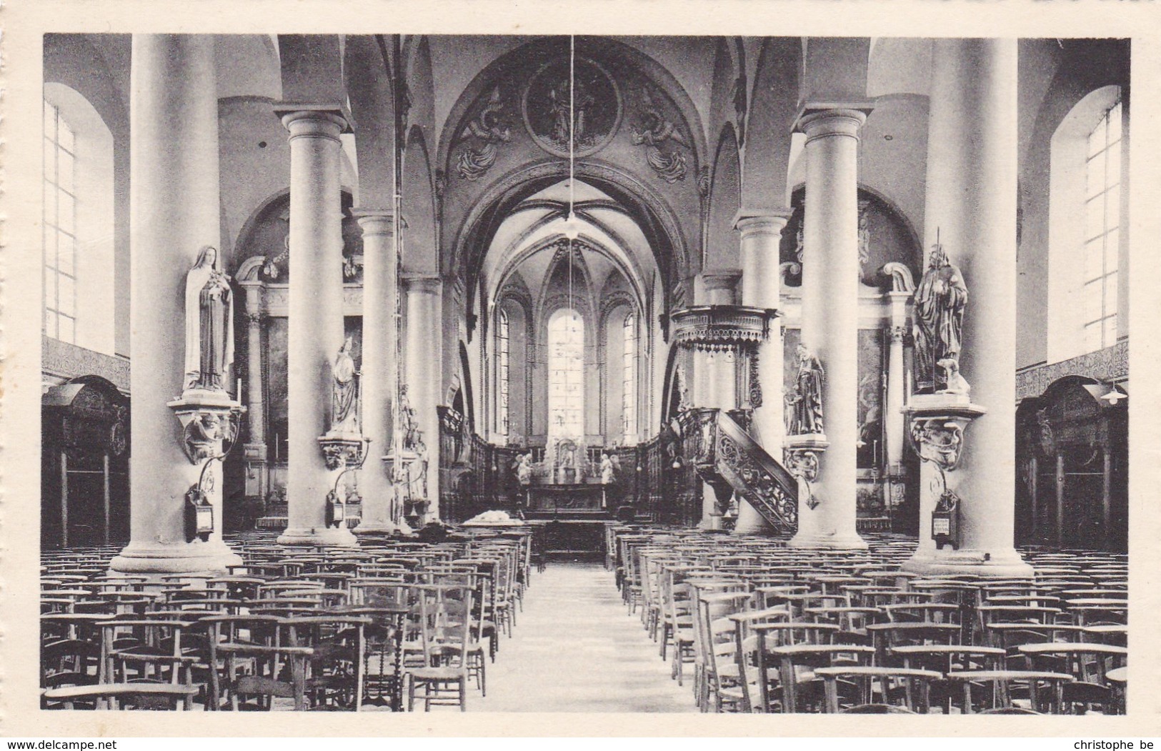 St Lievens Houtem, Binnenzicht Kerk (pk65815) - Sint-Lievens-Houtem