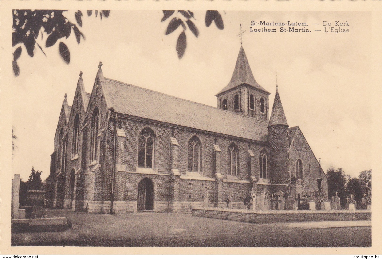 St Martens Latem, De Kerk (pk65817) - Sint-Martens-Latem