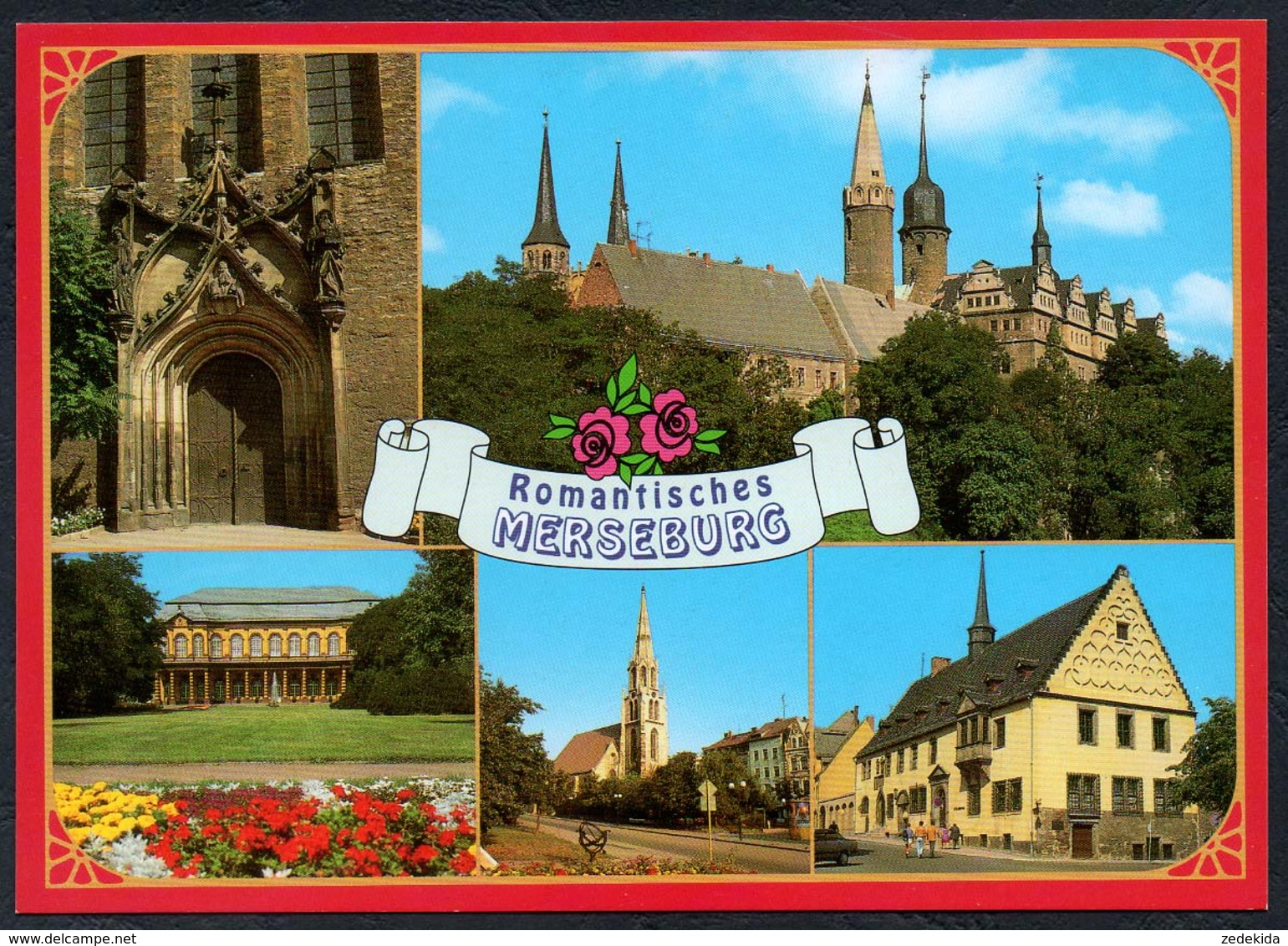 D1041 - TOP Merseburg - Bild Und Heimat Reichenbach - Qualitätskarte - Merseburg